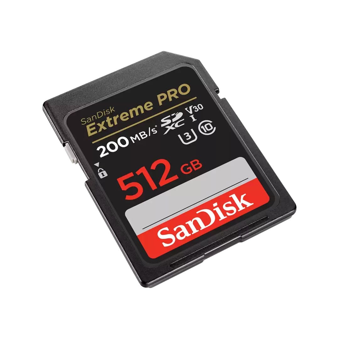 

SANDISK EXTREME PRO SDXC 512GB 200/140 MB/s A2