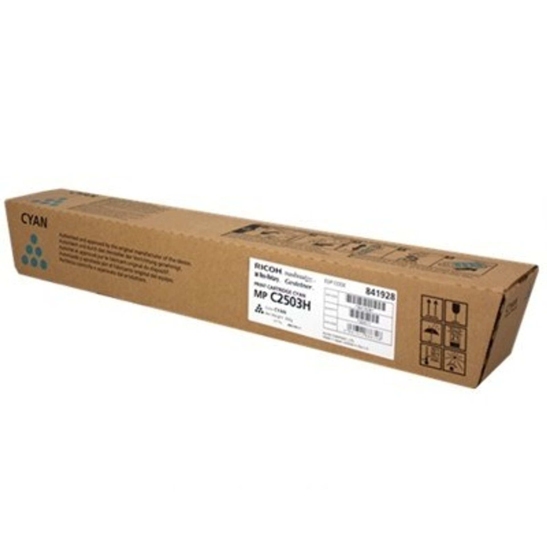 

Ricoh Toner MP C2503 HC 841928 Cyan