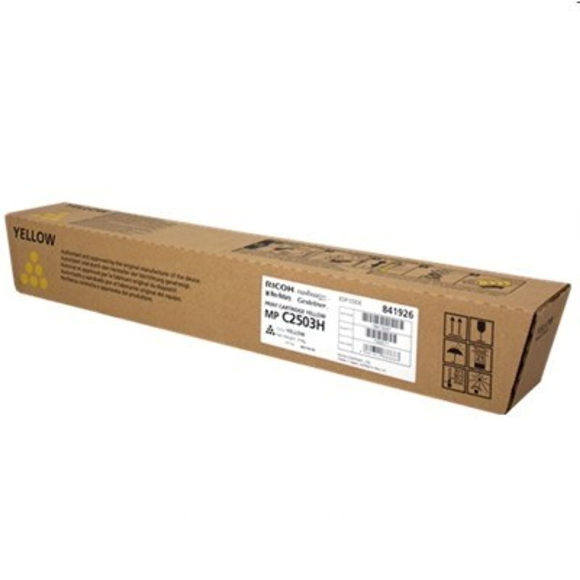 

Ricoh oryginalny toner 841926, yellow, 9500s, Ricoh MPC2003SP, MPC2503SP, MPC2011SP, O