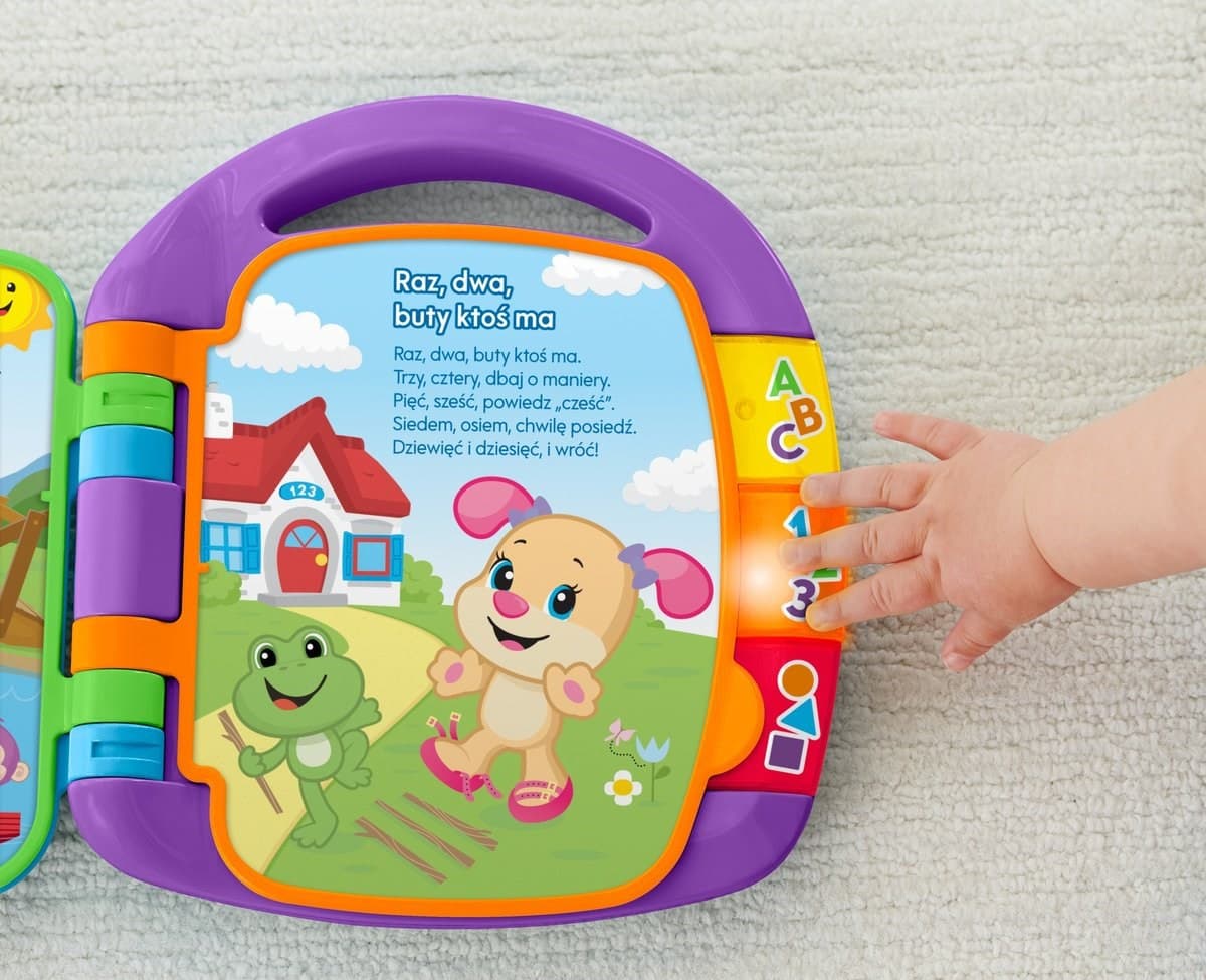 

Fisher Price LL Książka z wierszykami FRC70 (polska wersja)