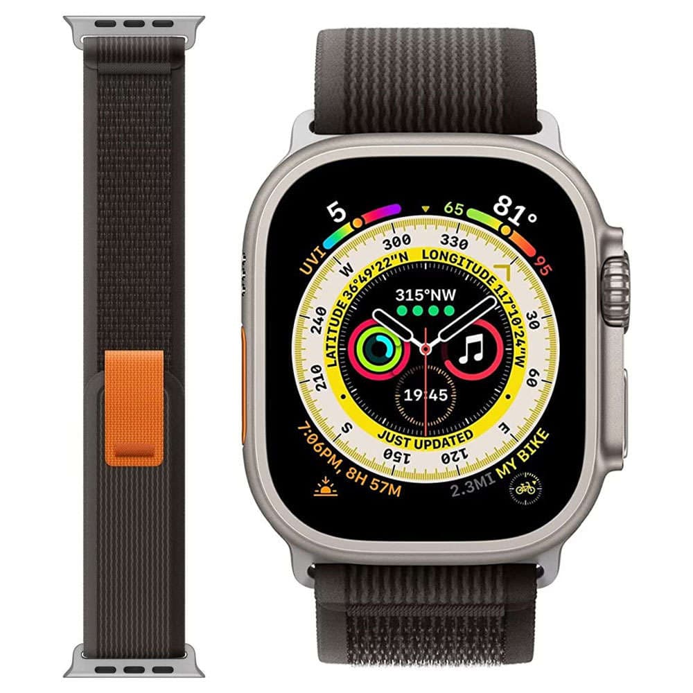 

Pasek Alogy Sport na rzep do Apple Watch 4/5/6/7/8/SE/Ultra (42/44/45/49mm) Czarno-pomarańczowy, 42/44/45/49mm) czarno-pomarańczow