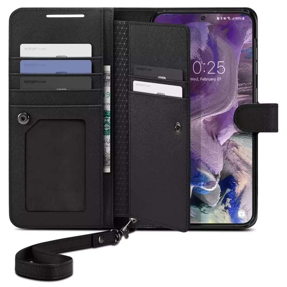 

Etui ochronne na telefon Spigen Wallet "S" Plus do Samsung Galaxy S23 Black
