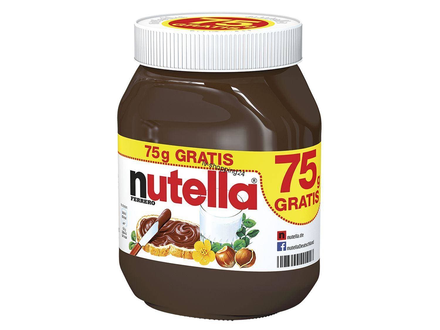 

Nutella Krem Czekoladowo Orzechowy 825 g