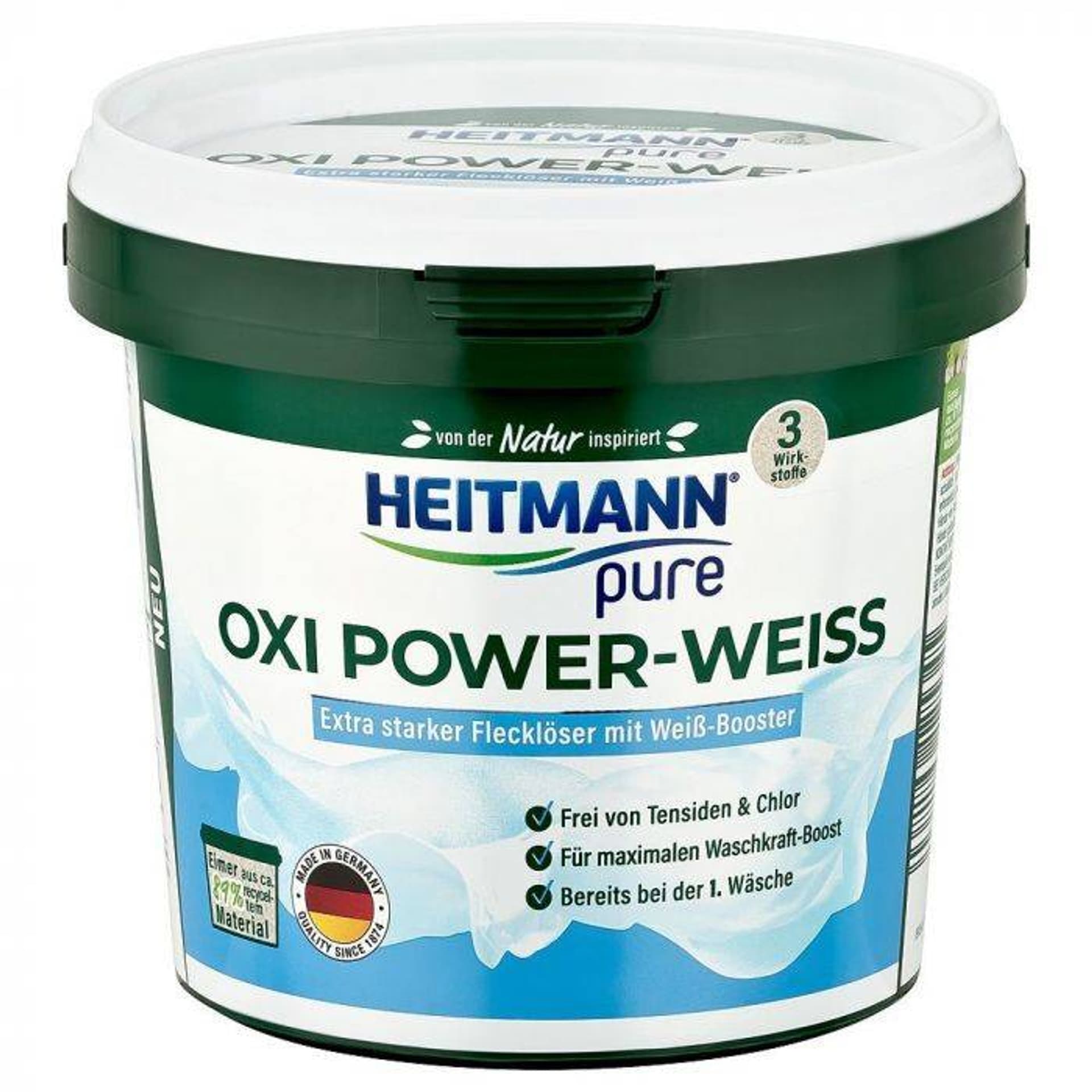 

HEITMANN PURE OXI Power Odplamiacz 500g biel