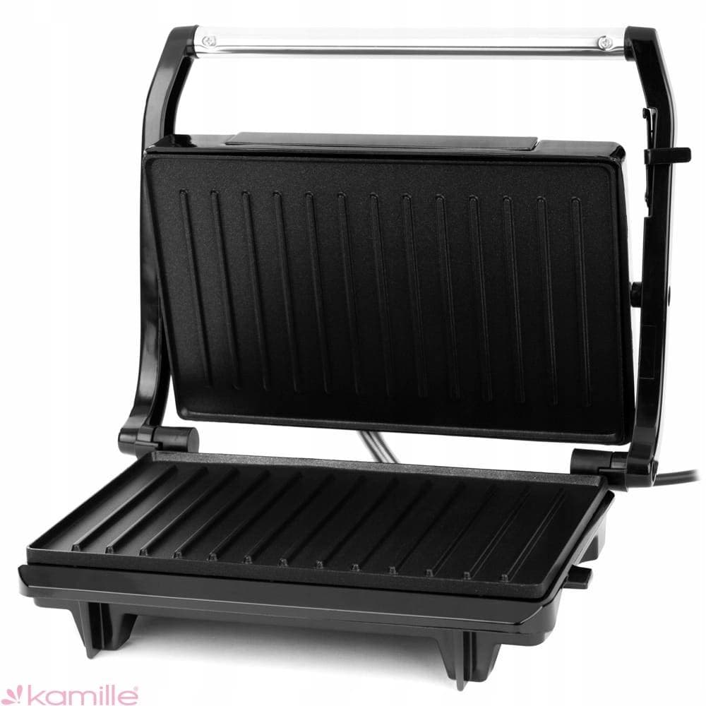 

GRILL OPIEKACZ ELEKTRYCZNY SKŁADANY TOSTER MOCNY