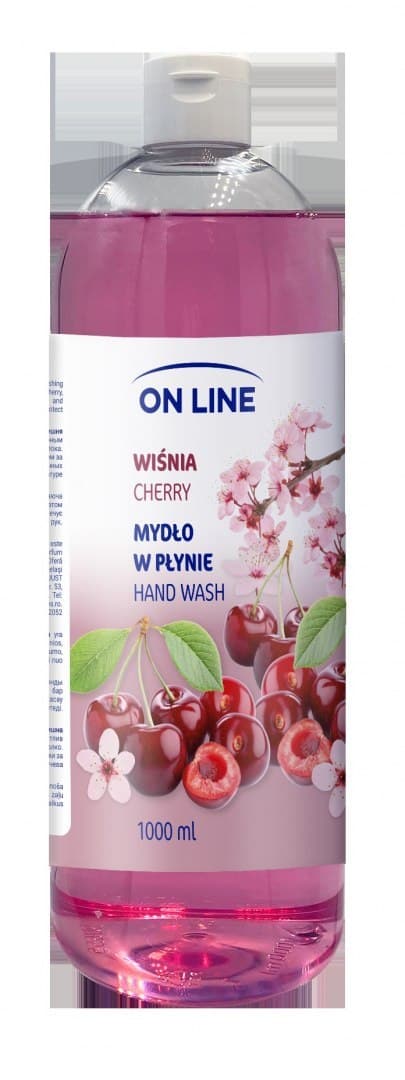 

FS On LINE MYDŁO Transparentne 1000ml Wiśnia
