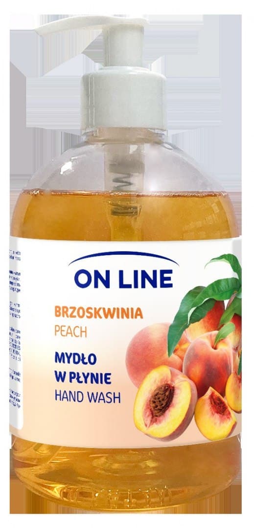 

FS On LINE MYDŁO Transparentne 490ml Brzoskwinia