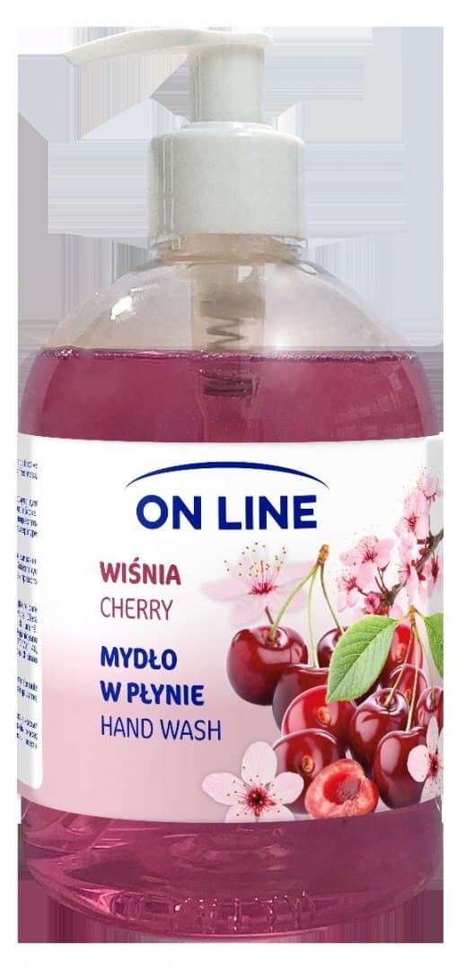 

FS On LINE MYDŁO Transparentne 490ml Wiśnia