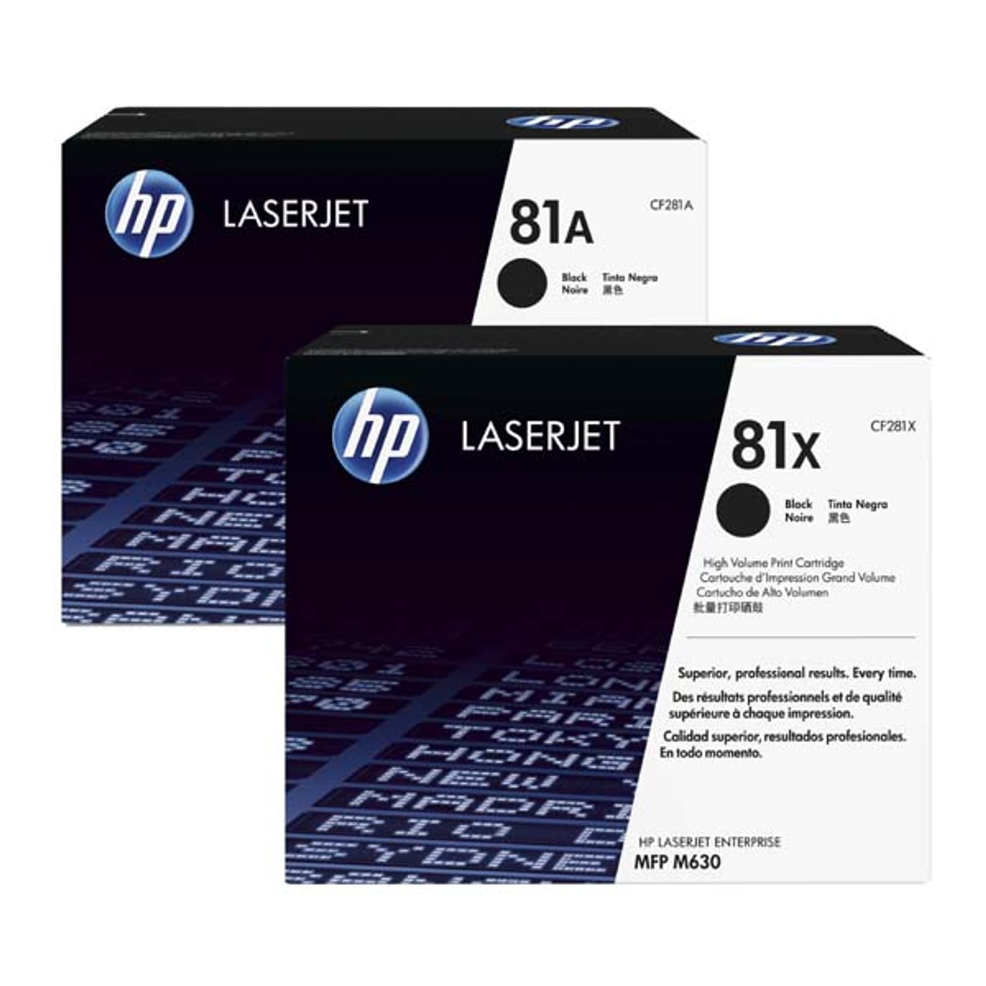 

HP oryginalny toner CF281X, HP 81X, black, 25000s, HP LaserJet Enterprise Flow M630z, M630dn, M630f, M63, O