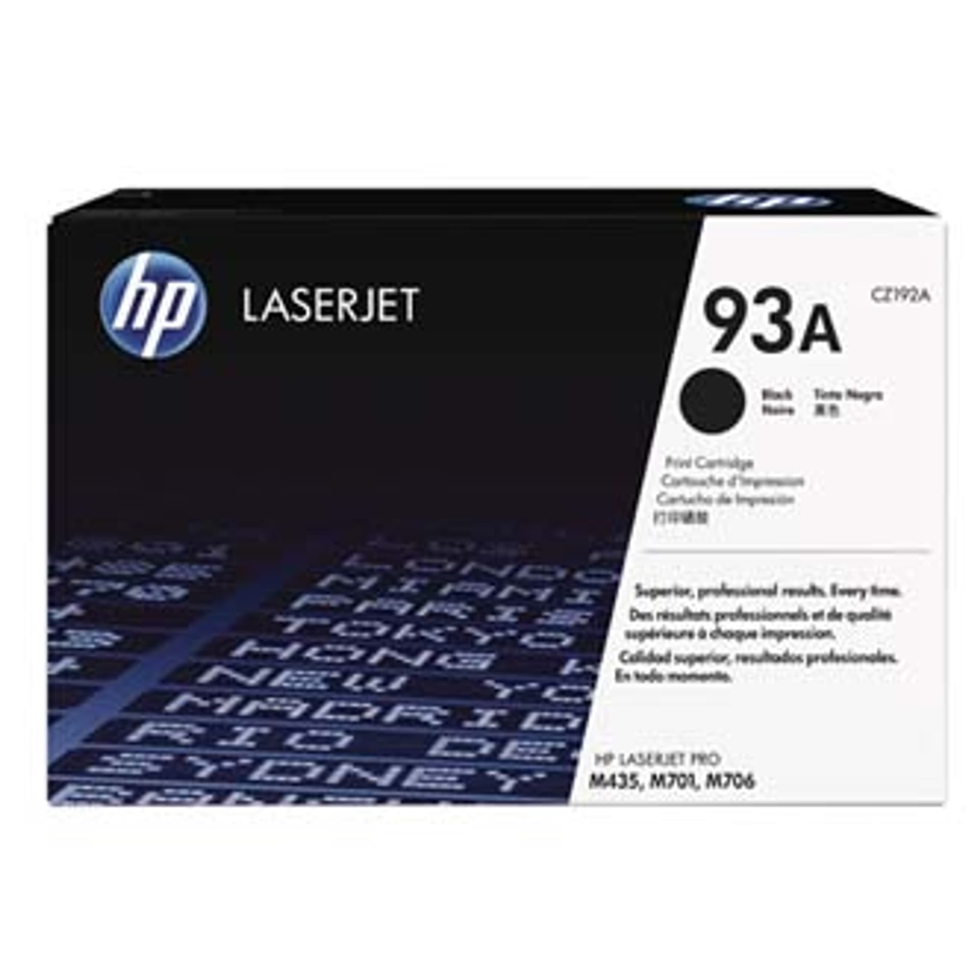 

HP oryginalny toner CZ192A, HP 93A, black, 12000s, HP LaserJet Pro M435nw, O