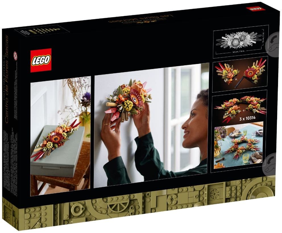 

LEGO Icons 10314 Stroik z suszonych kwiatów
