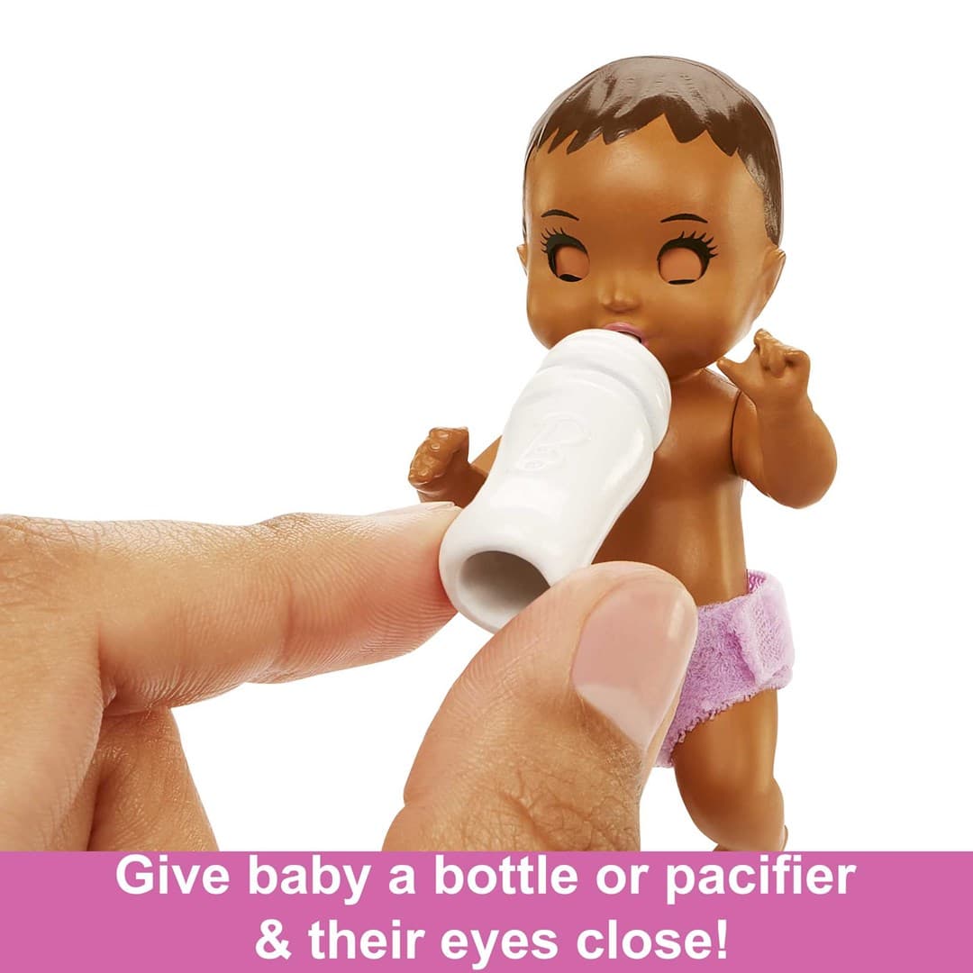 

Barbie Opiekunka Zestaw Lalka i bobas HJY34 (FHY97)