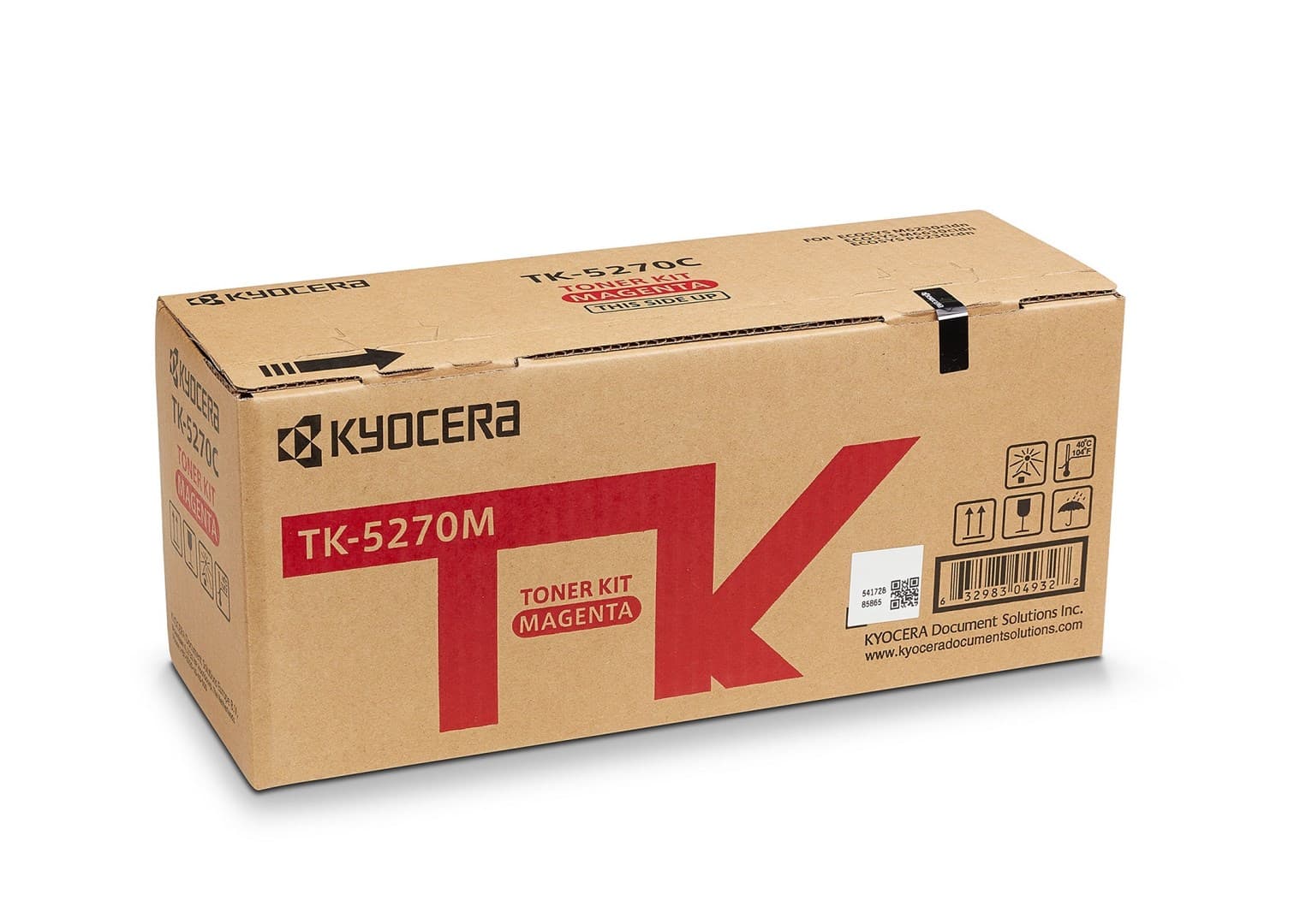 

Kyocera oryginalny toner TK-5270M, magenta, 6000s, 1T02TVBNL0, Kyocera ECOSYS M6230cidn, M6630cidn, P6230cdn, O