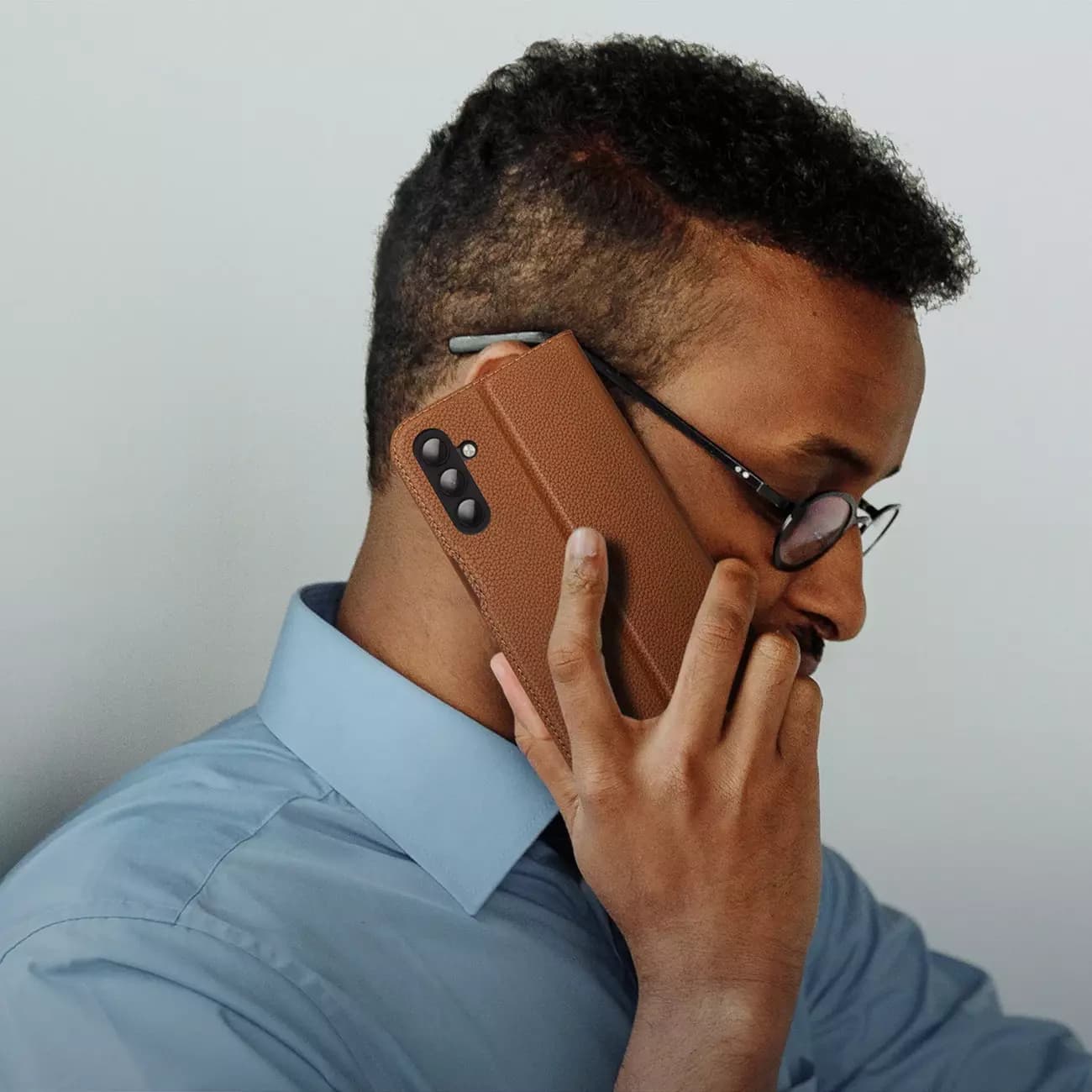 

Dux Ducis Skin X2 etui Samsung Galaxy A14 5G pokrowiec z klapką portfel podstawka brązowe
