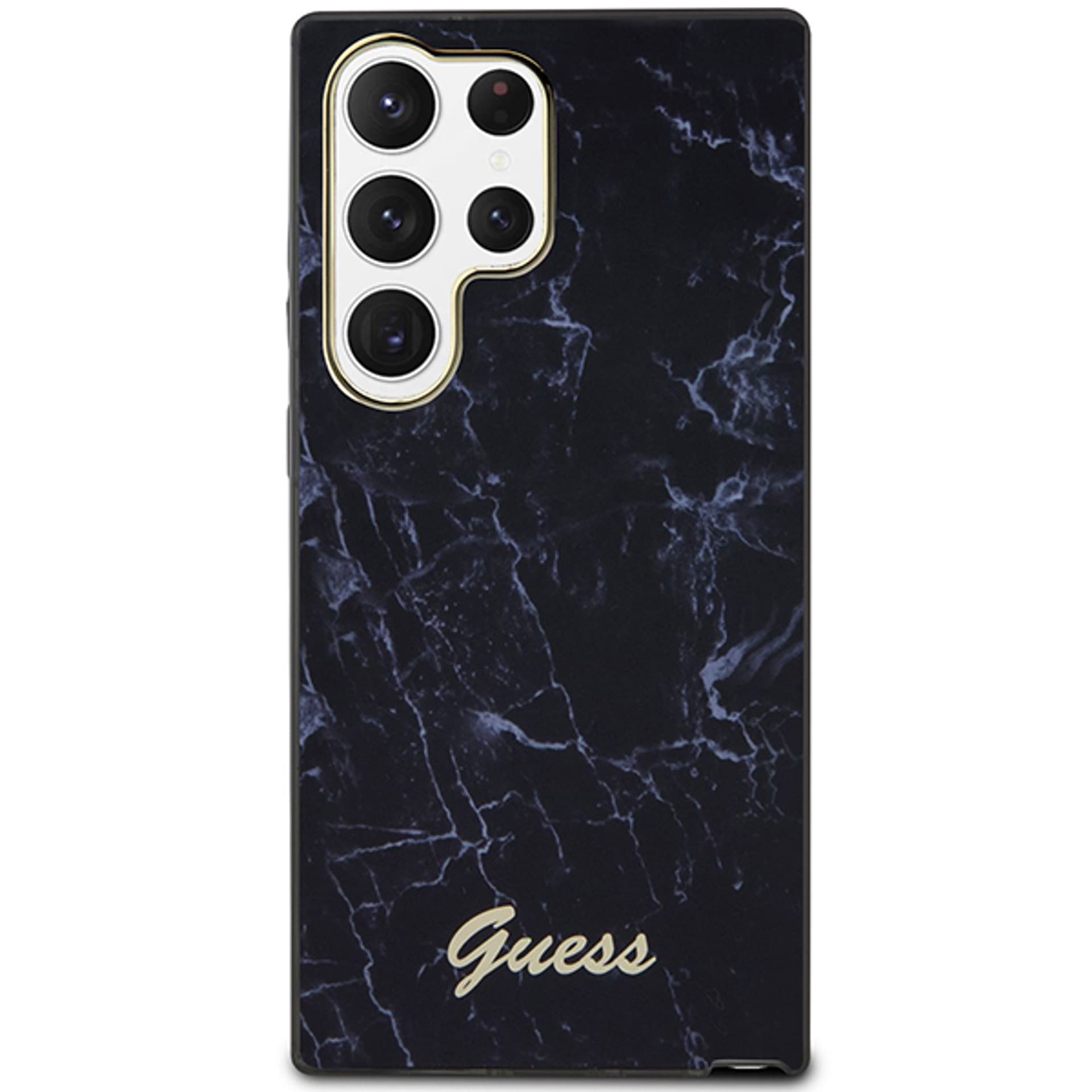 

Guess GUHCS23LPCUMAK S23 Ultra S918 czarny/black hardcase Marble