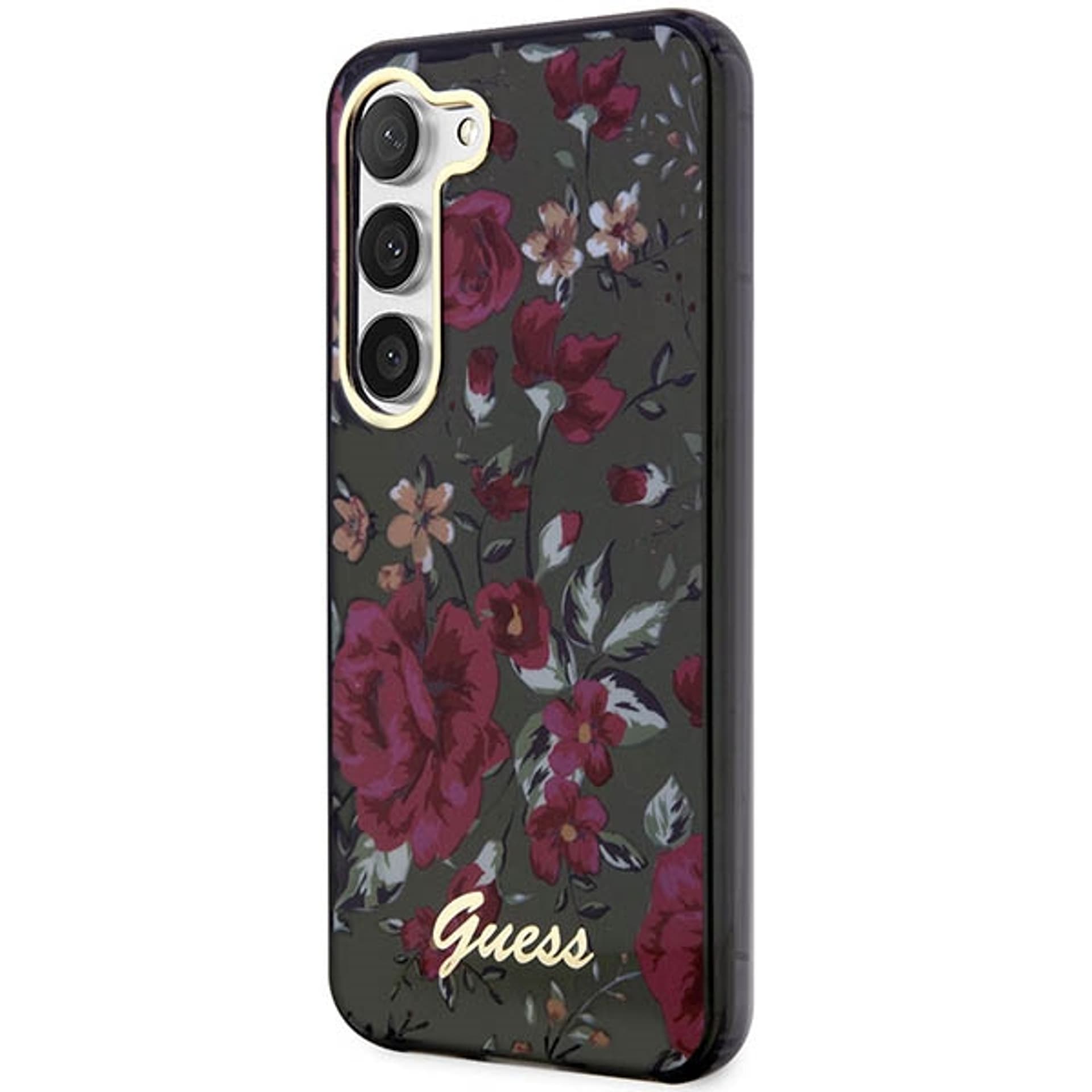 

Guess GUHCS23MHCFWSA S23+ S916 zielony/kaki hardcase Flower Collection