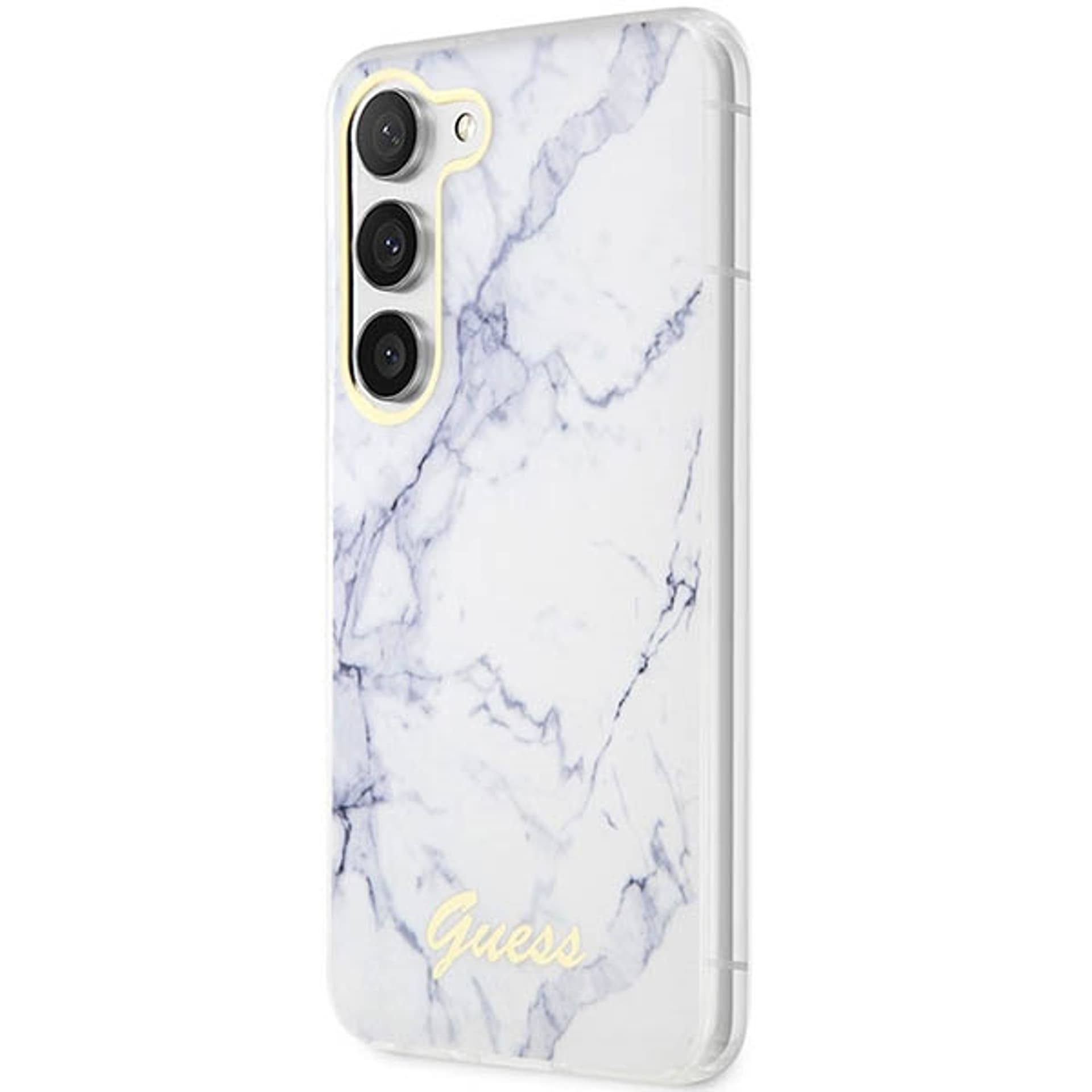 

Guess GUHCS23MPCUMAH S23+ S916 biały/white hardcase Marble