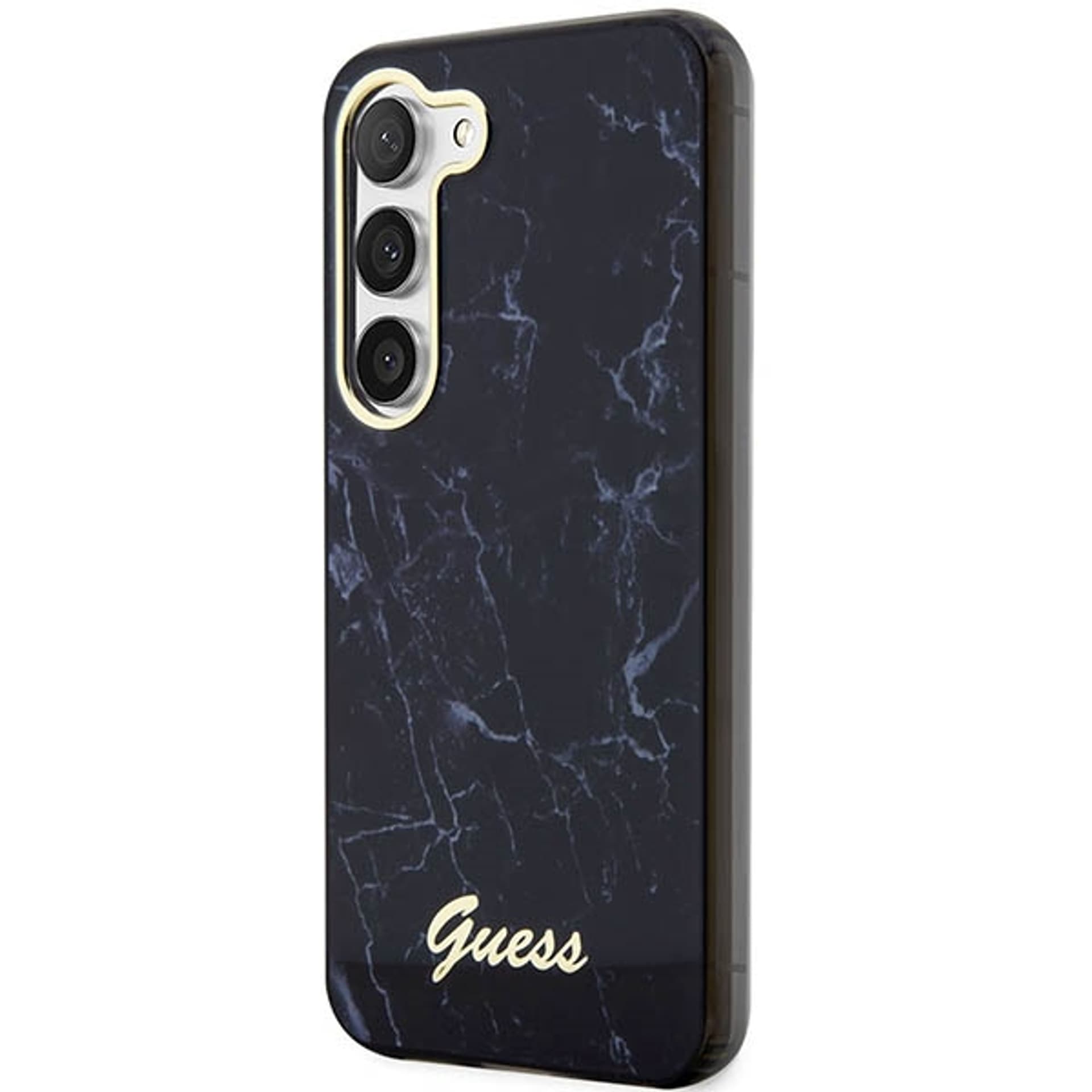 

Guess GUHCS23SPCUMAK S23 S911 czarny/black hardcase Marble