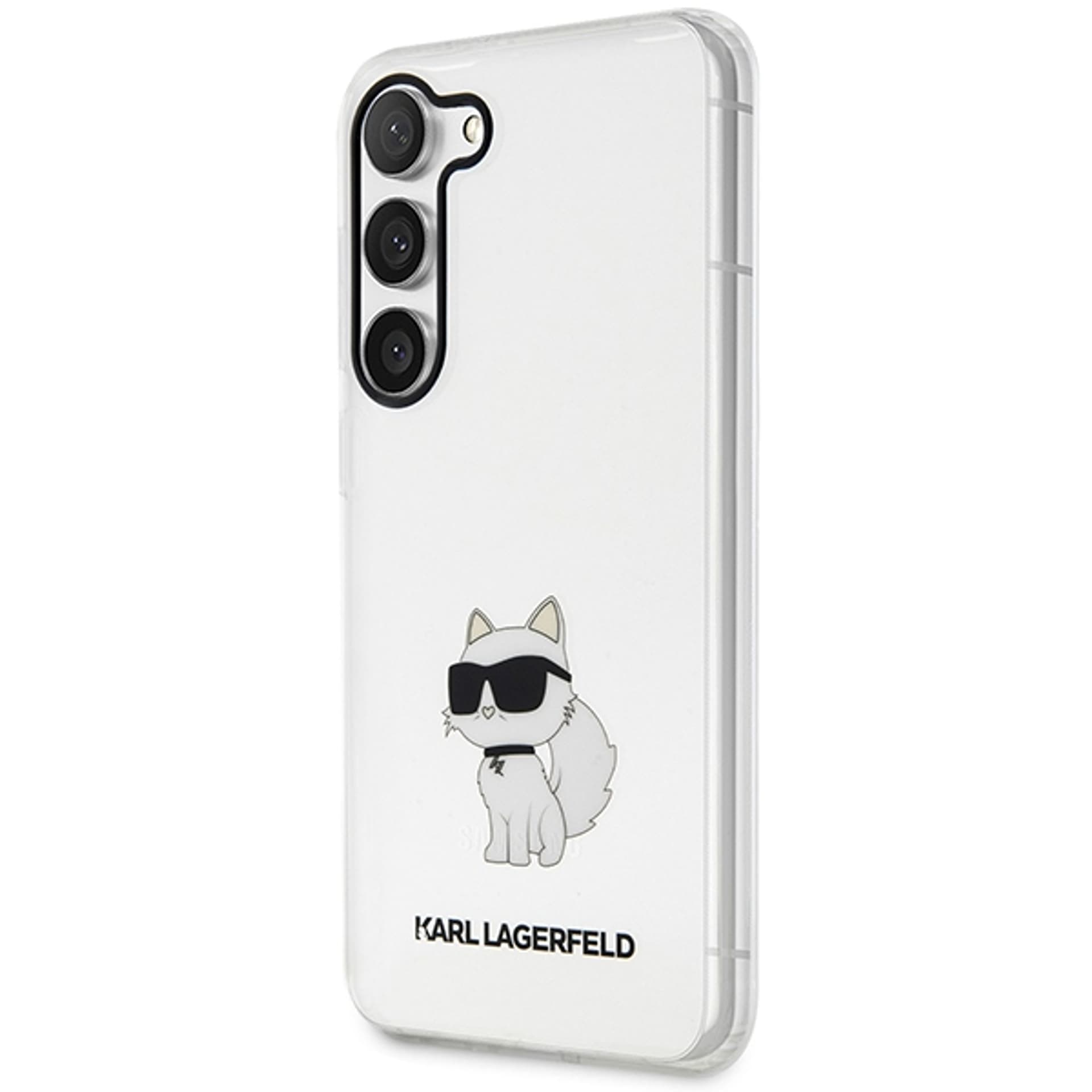 

Karl Lagerfeld KLHCS23SHNCHTCT S23 S911 transparent hardcase Ikonik Choupette