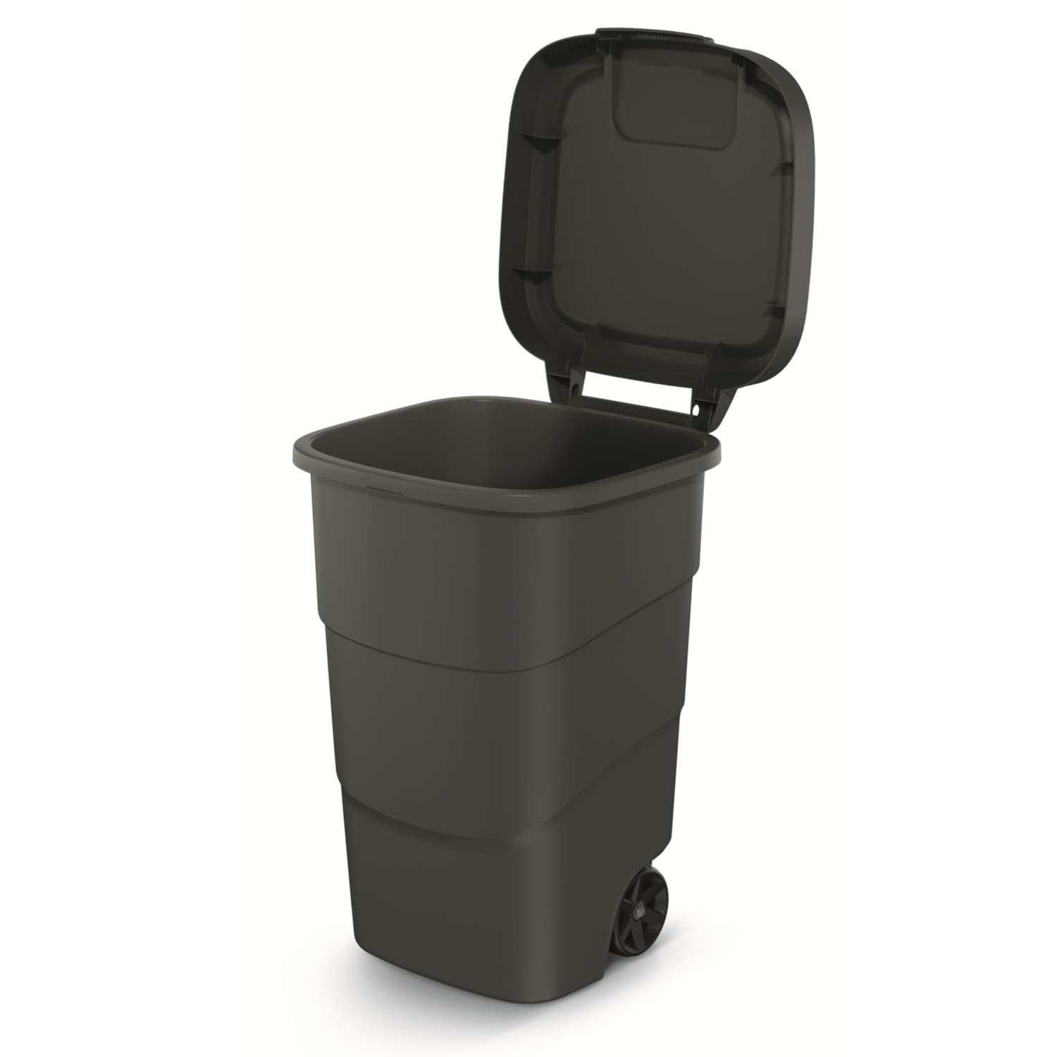 

Kosz na śmieci WHEELER 95 L - czarny recykling