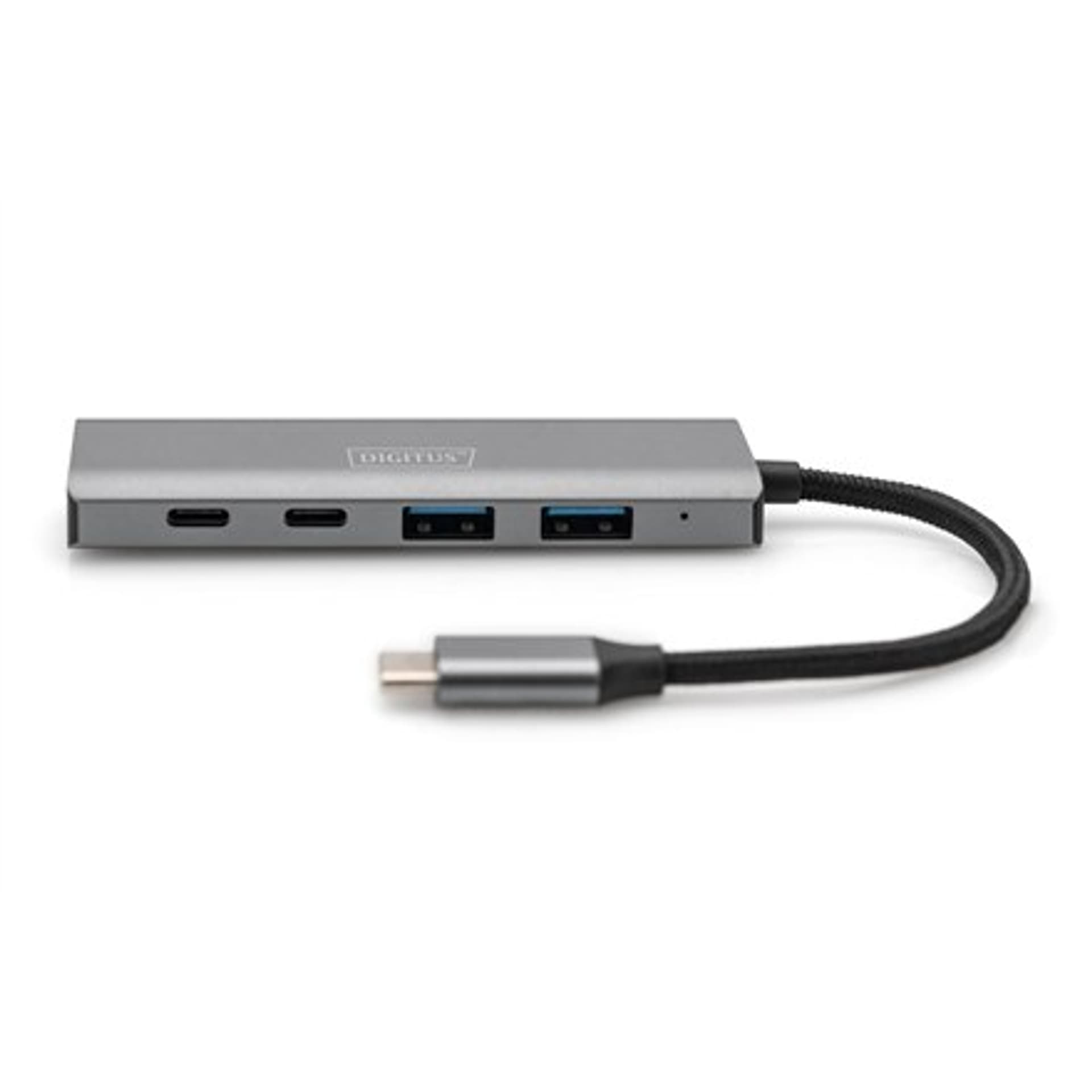 

Digitus USB-C 4-portowy HUB 2x USB-A + 2x USB-C Gen2 DA-70245