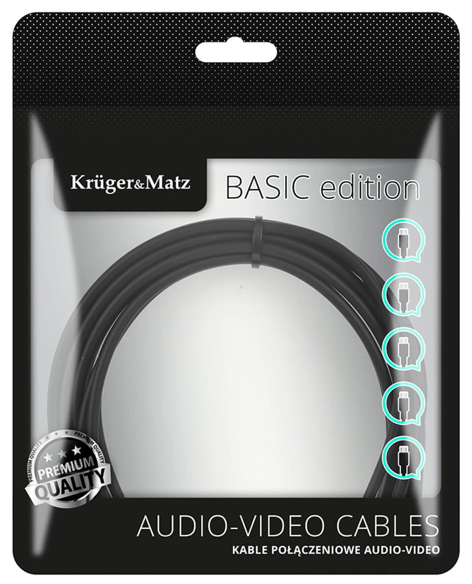 Kabel optyczny toslink-toslink Kruger&Matz (10 m)