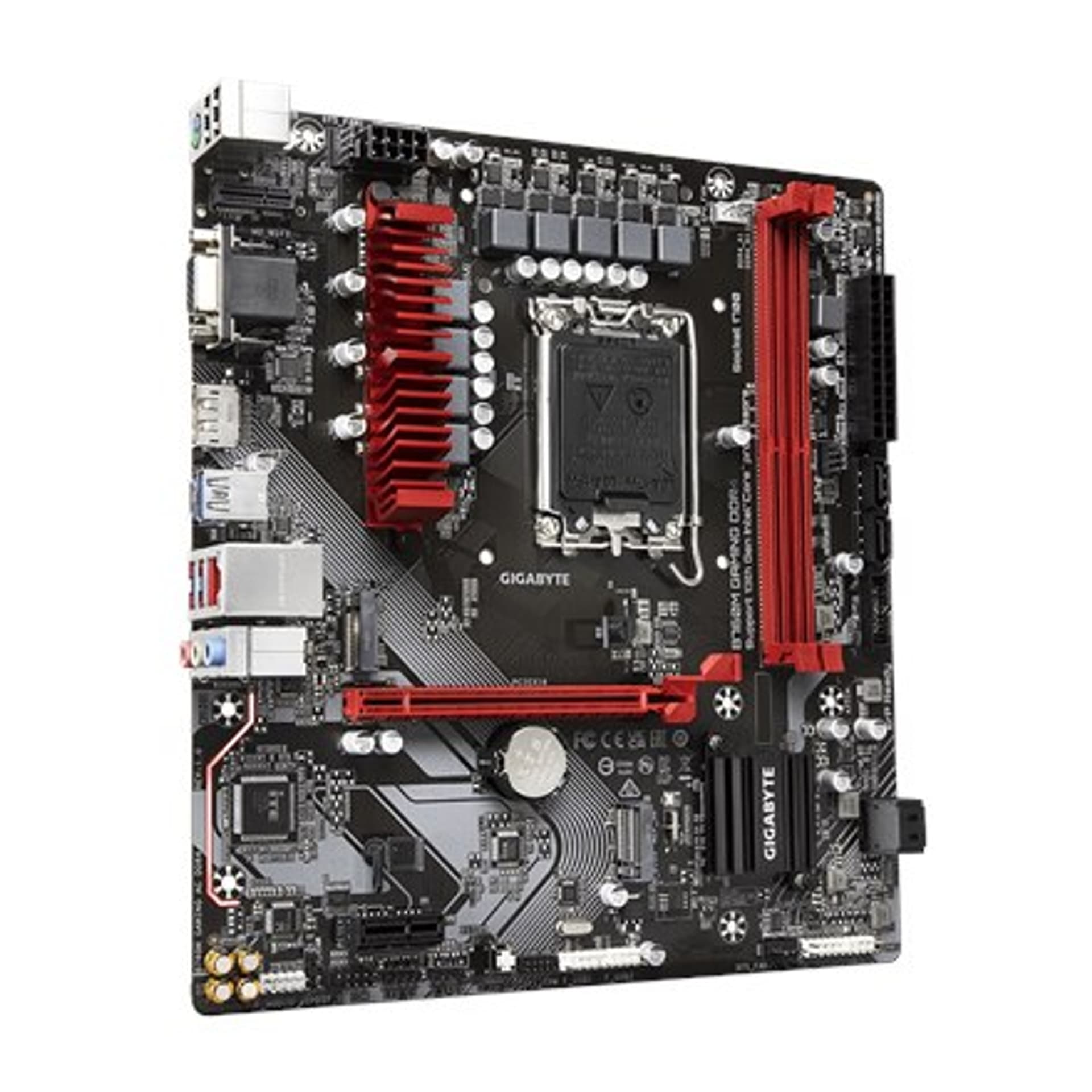 

Gigabyte B760M GAMING DDR4 1.0 M/B Rodzina procesorów Intel, Gniazdo procesora LGA1700, DDR4 DIMM, Gniazda pamięci 2, Obsługiwan