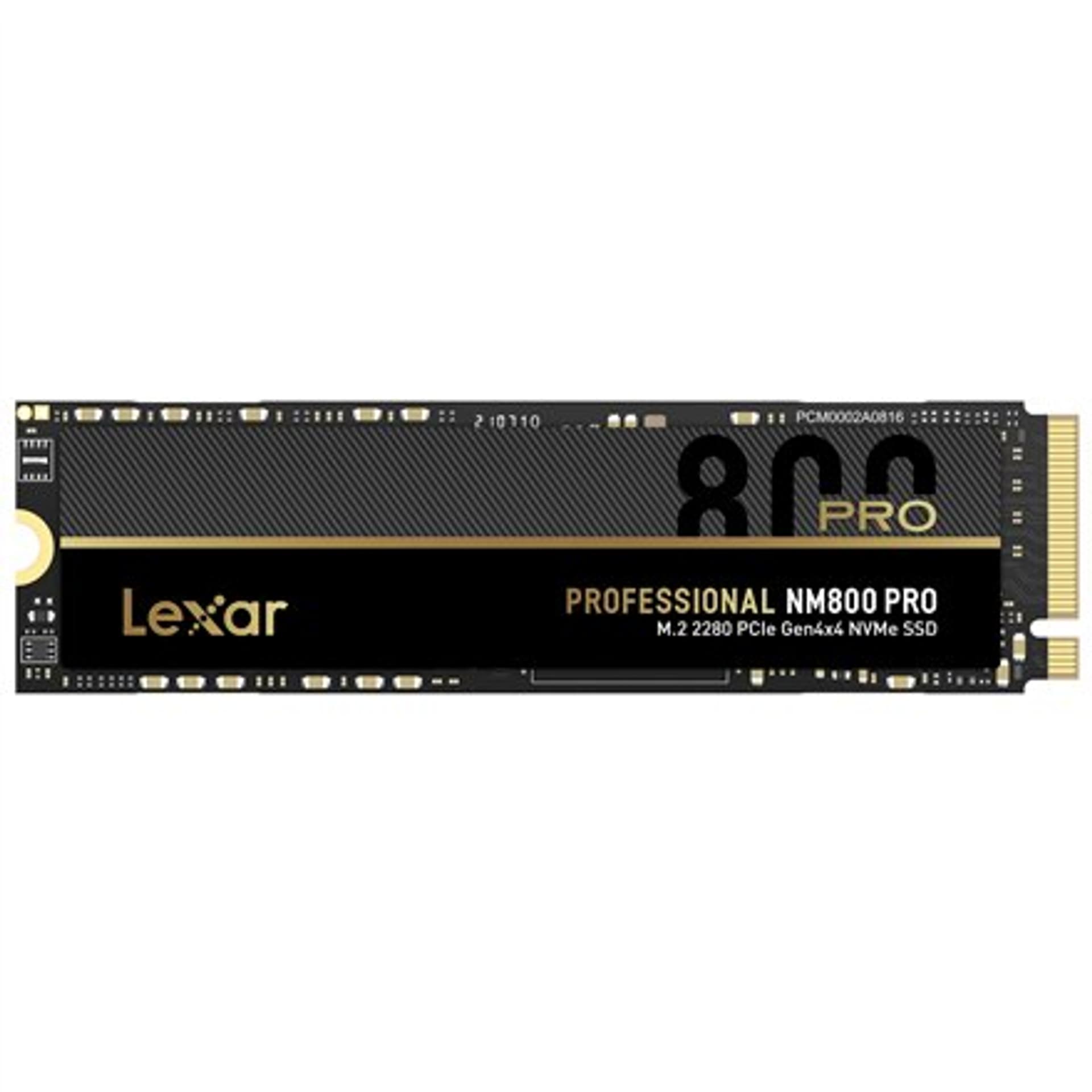 

Lexar NM800 PRO z radiatorem 512 GB, obudowa SSD M.2 2280, interfejs SSD M.2 NVMe 1.4, prędkość zapisu 3500 MB/s, prędkość odczy