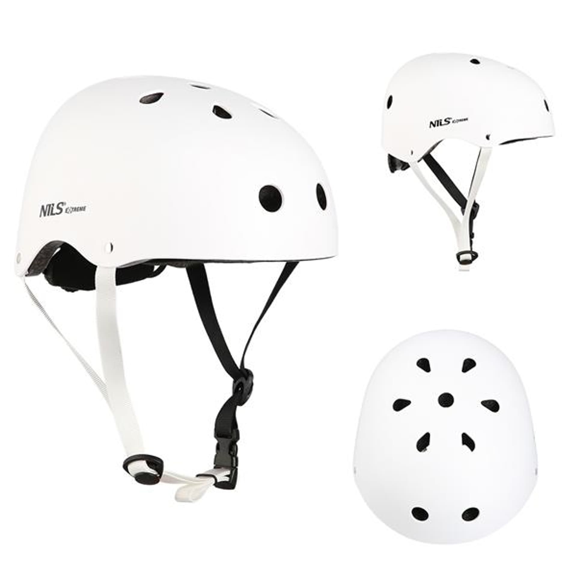 

MTW001 BIAŁY ROZM. L(58-61CM) KASK NILS EXTREME, 58-61cm) kask nils extrem