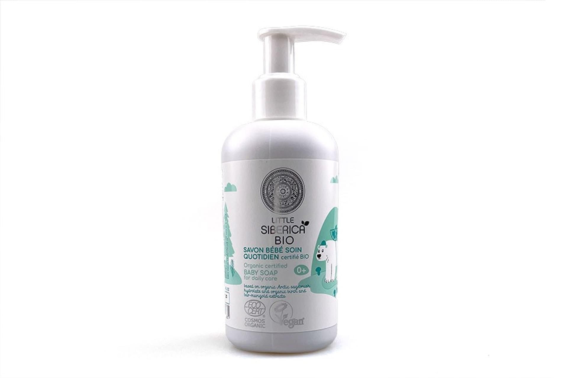

Little Siberica. Organic certified Baby soap for daily care, 250 ml