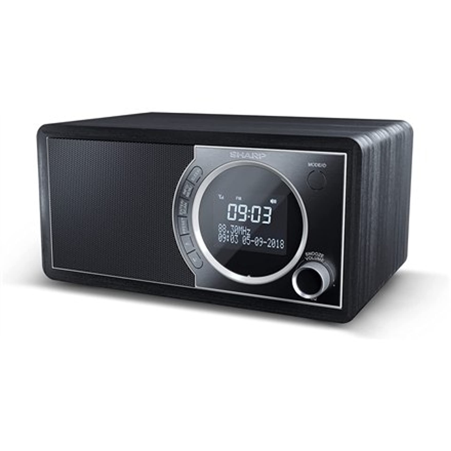 

Radio cyfrowe Sharp DR-450(BK), FM/DAB/DAB+, Bluetooth 4.2, funkcja alarmu, ciemnoszary, Bk)/fm/dab/dab+/bluetooth 4.2/funkcja alarmu/ciemnoszar