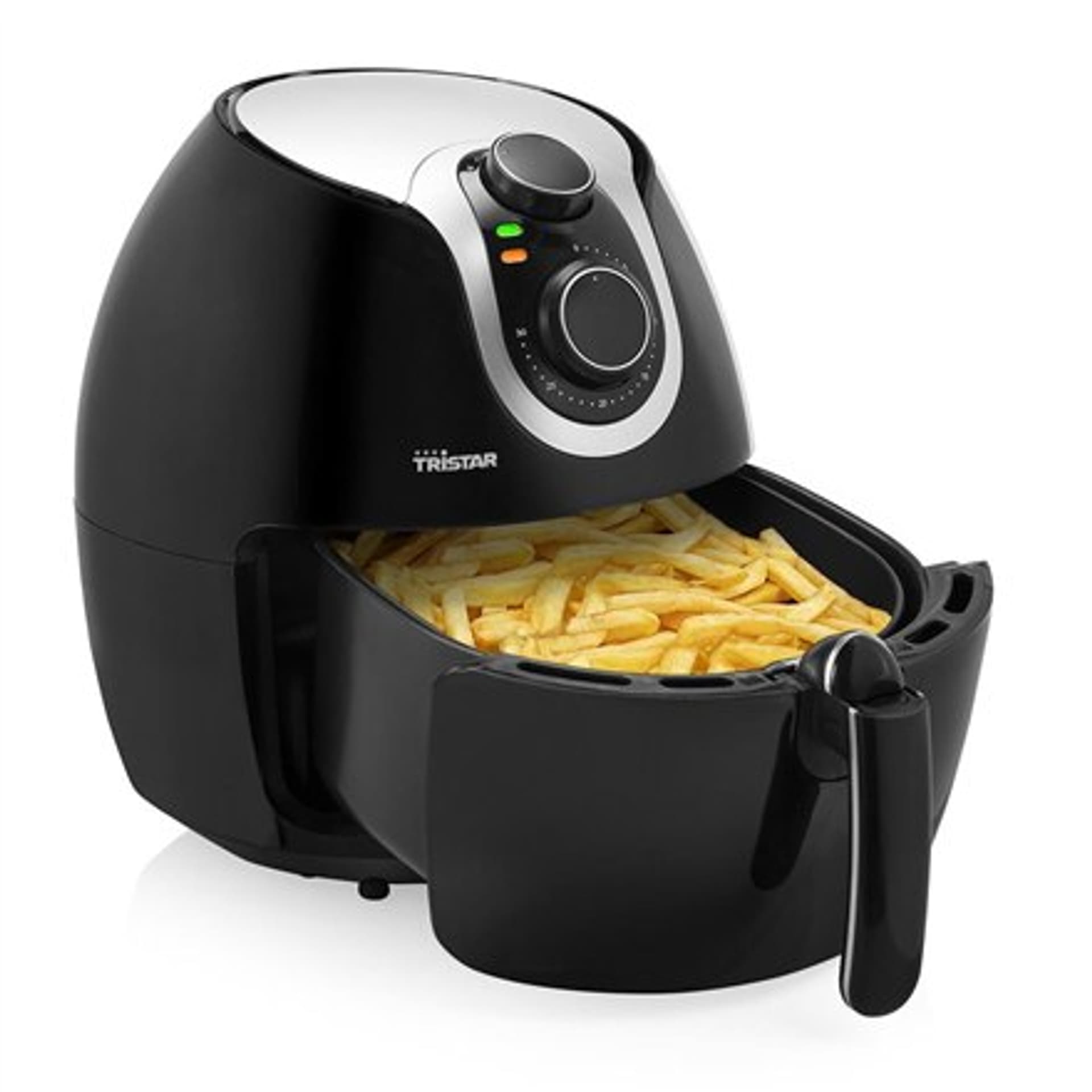 

Tristar Crispy Fryer XXL FR-6996 Moc 1800 W, Pojemność 5,2 L, Czarny