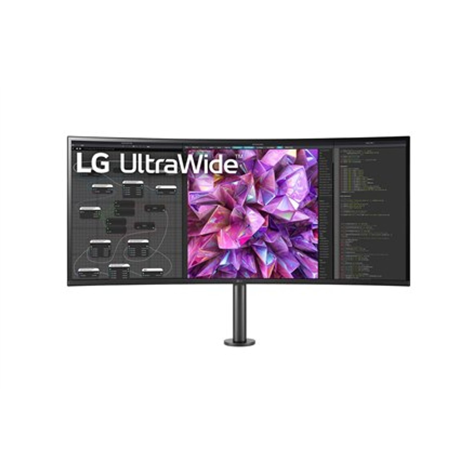 

Zakrzywiony monitor LG z podstawką Ergo 38WQ88C-W 38", IPS, UHD, 3840 x 1600, 21:9, 5 ms, 300 cd/m², 60 Hz, porty HDMI ilość 2