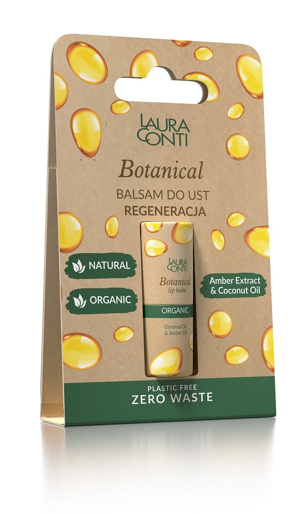 

LAURA CONTI Balsam do ust regenerujący z olejem bursztynowym 8,3g