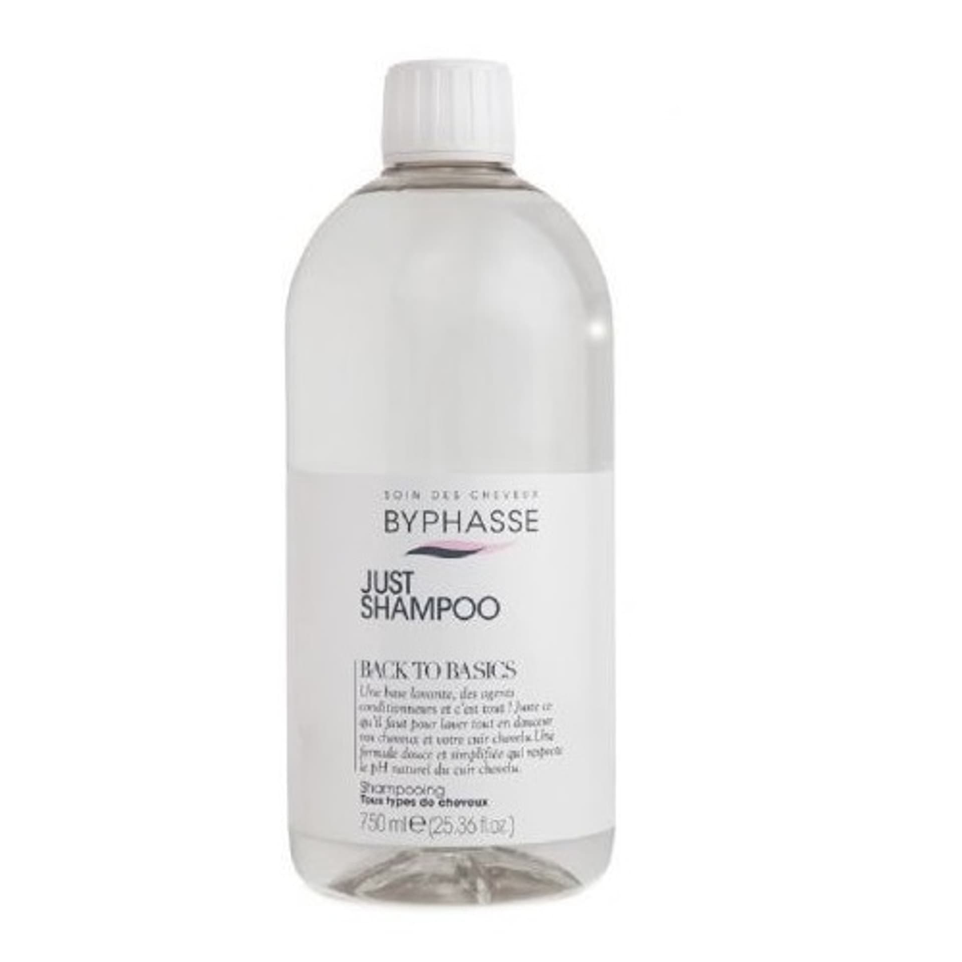 

Byphasse Just Shampoo szampon do wszystkich rodzajów włosów 750ml