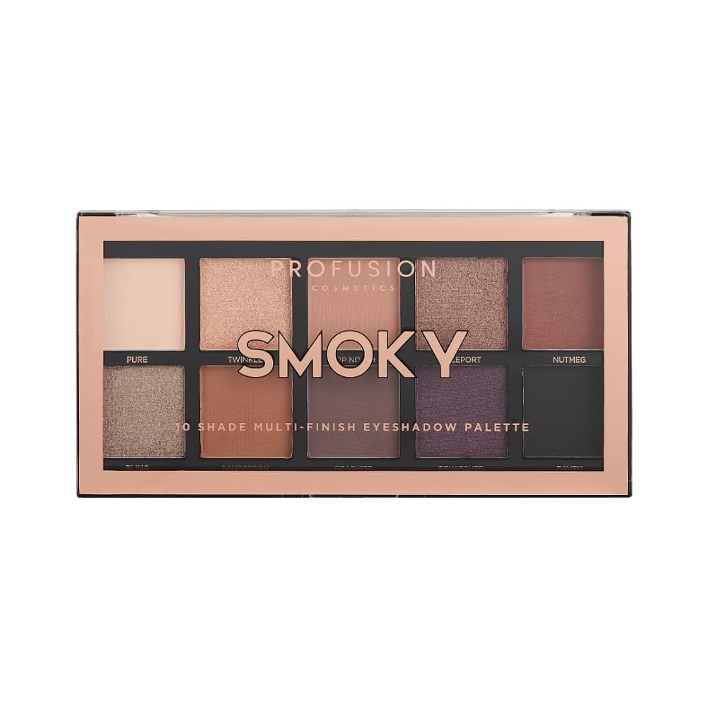 

PROFUSION Eyeshadow Palette paleta 10 cieni do powiek Smoky