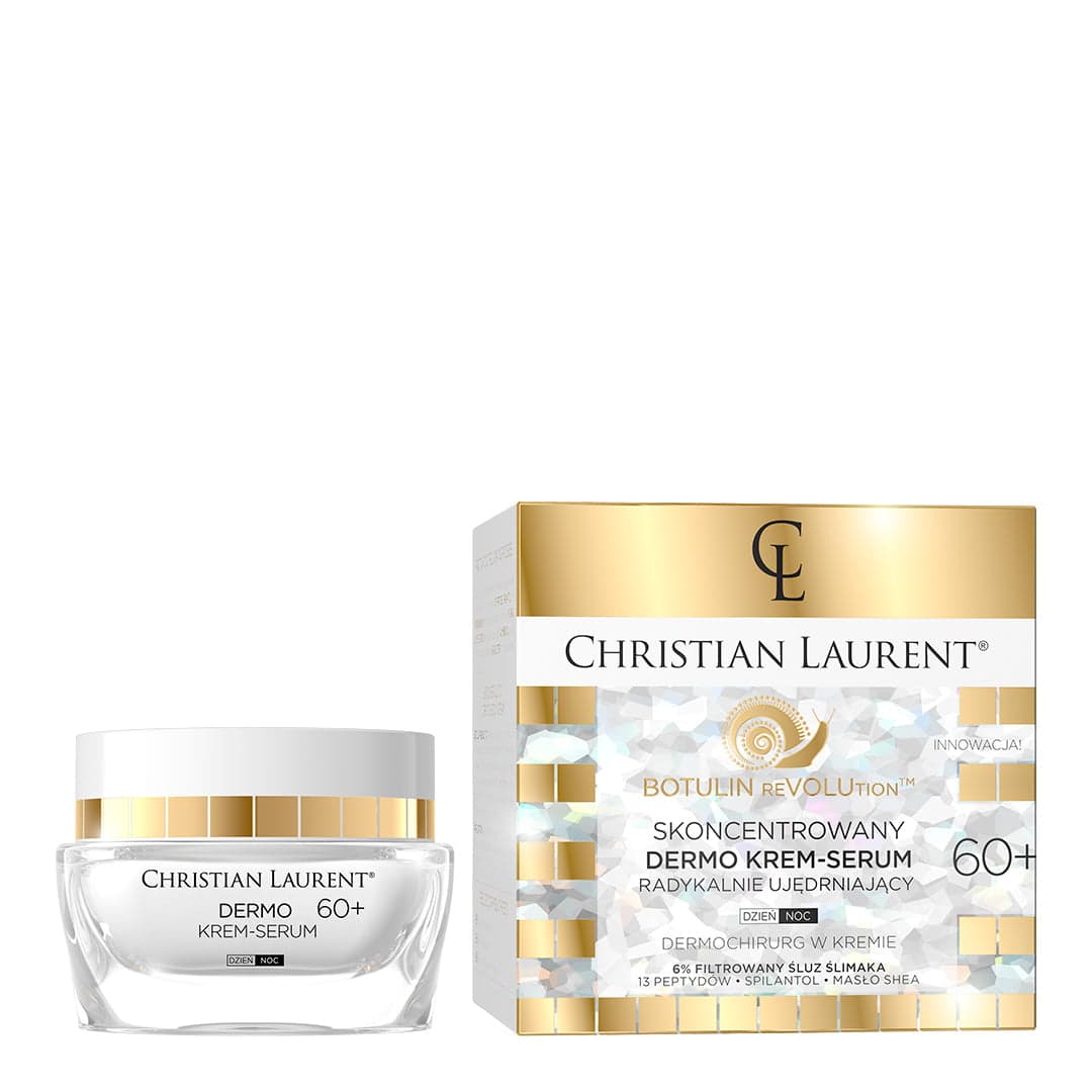 

Christian Laurent Botulin Revolution 60+ Skoncentrowany Dermo Krem-serum radykalnie ujędrniający na dzień i noc 50ml