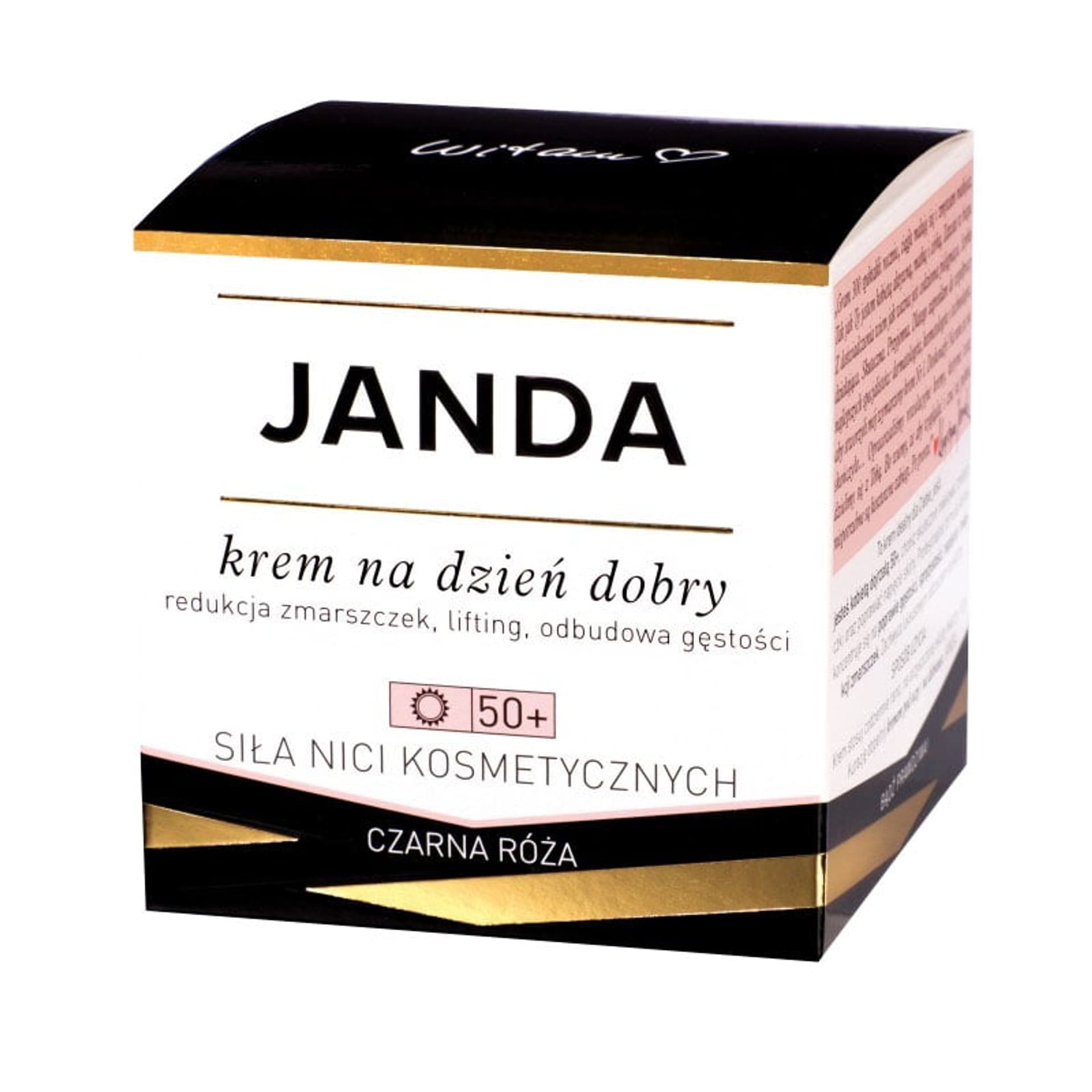 

JANDA Siła Nici Kosmetycznych Krem na dzień dobry 50+ Czarna Róża 50ml