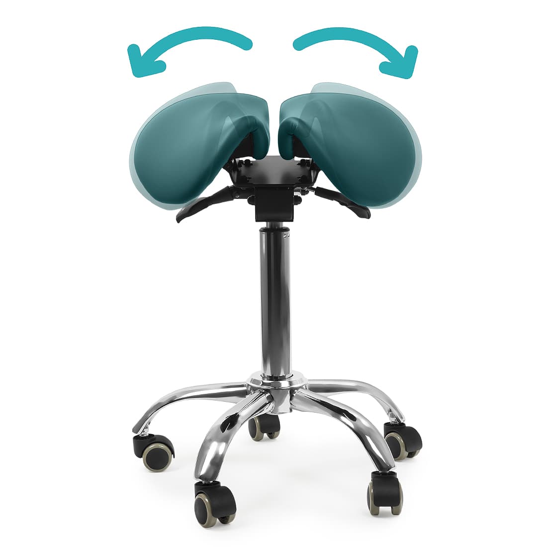 

Ergonomiczny hoker regulowany SELLA szary