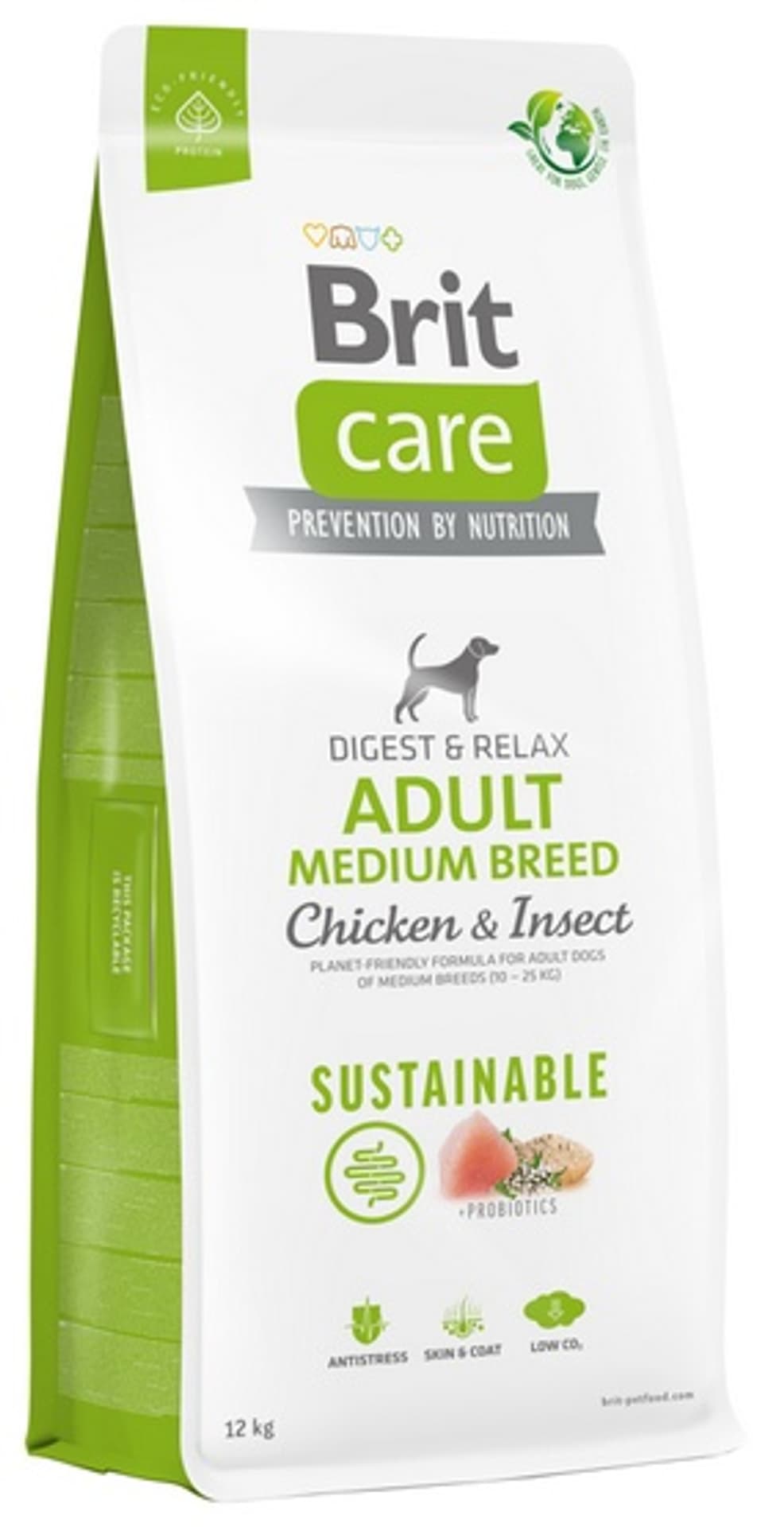 

Brit Care Sustainable Adult Med Chicken Insect 12kg