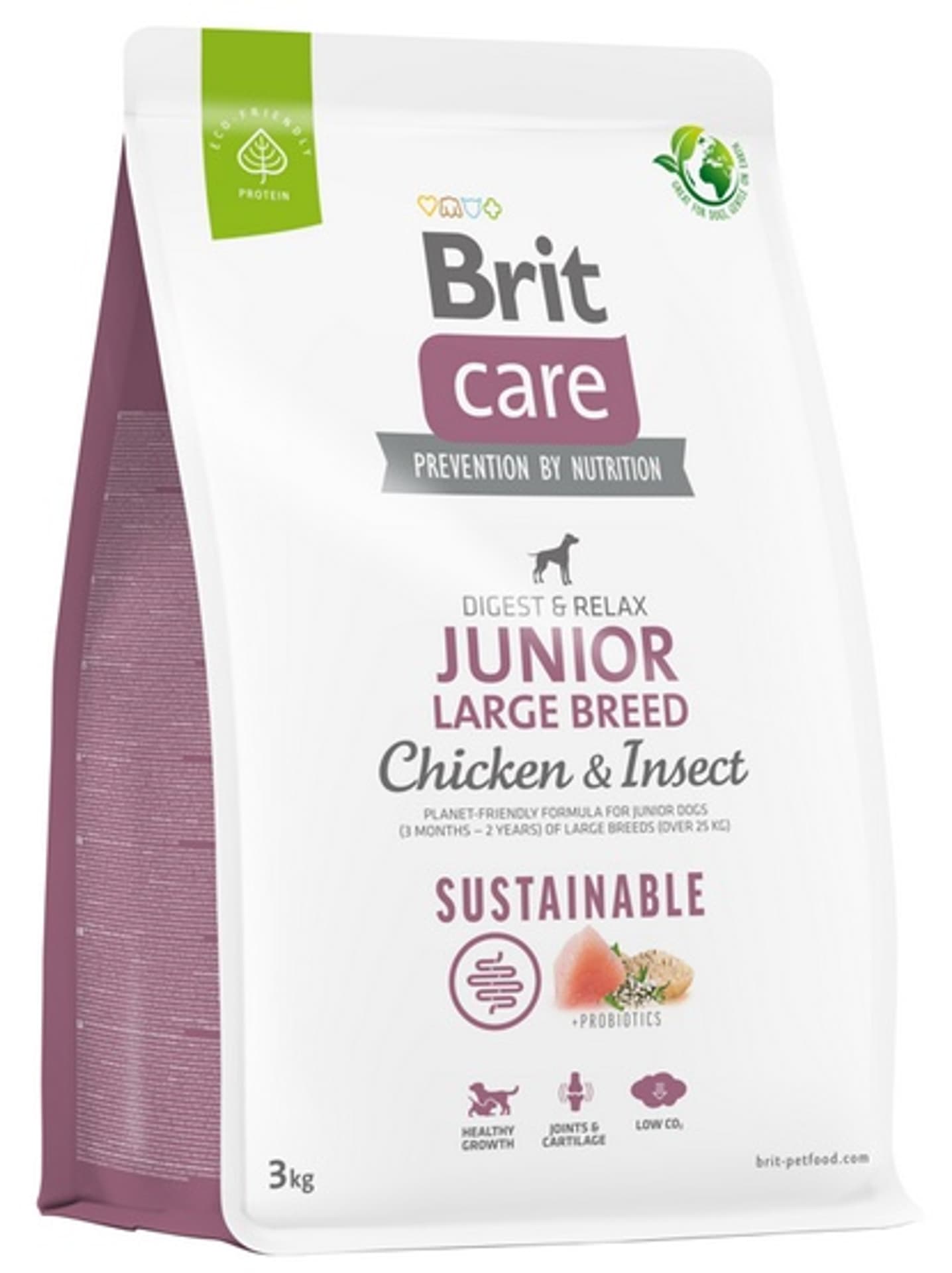 

Brit Care Dog Sustainable Junior Chicken Insect 3kg