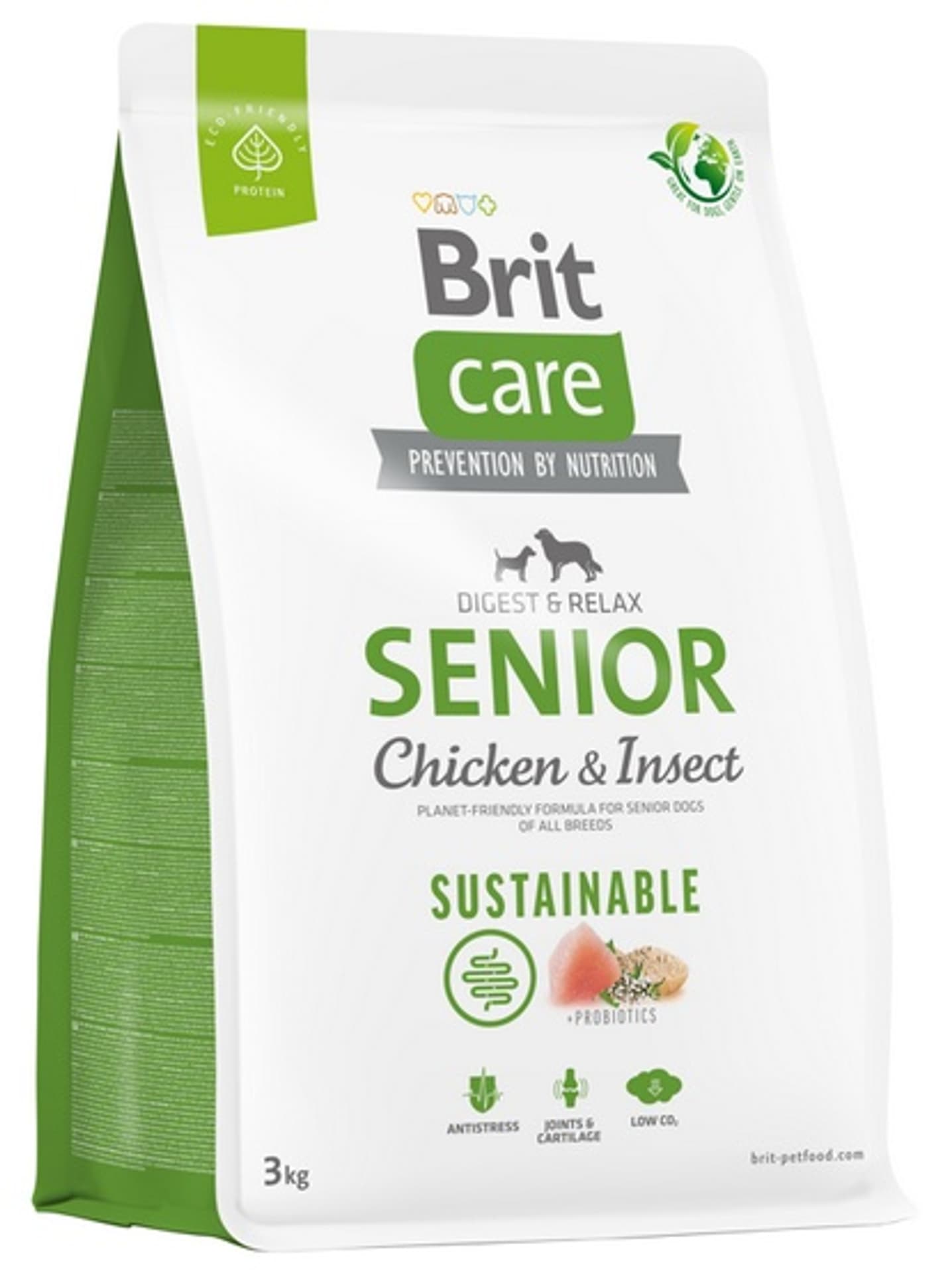 

Brit Care Dog Sustainable Senior Chicken Insect 3kg
