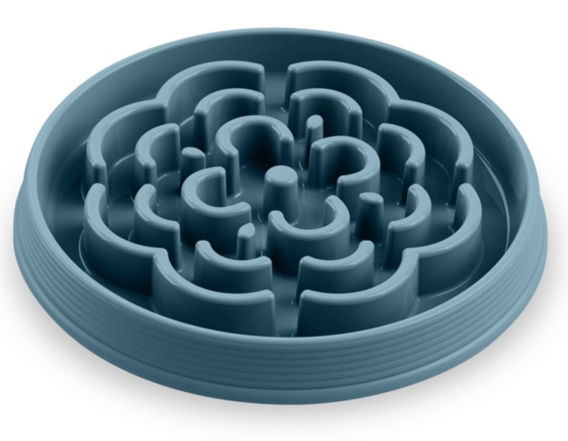 

TarHong Slow Chow Medalion Teal miska spowalniająca jedzenie duża morska 33cm/1,75L