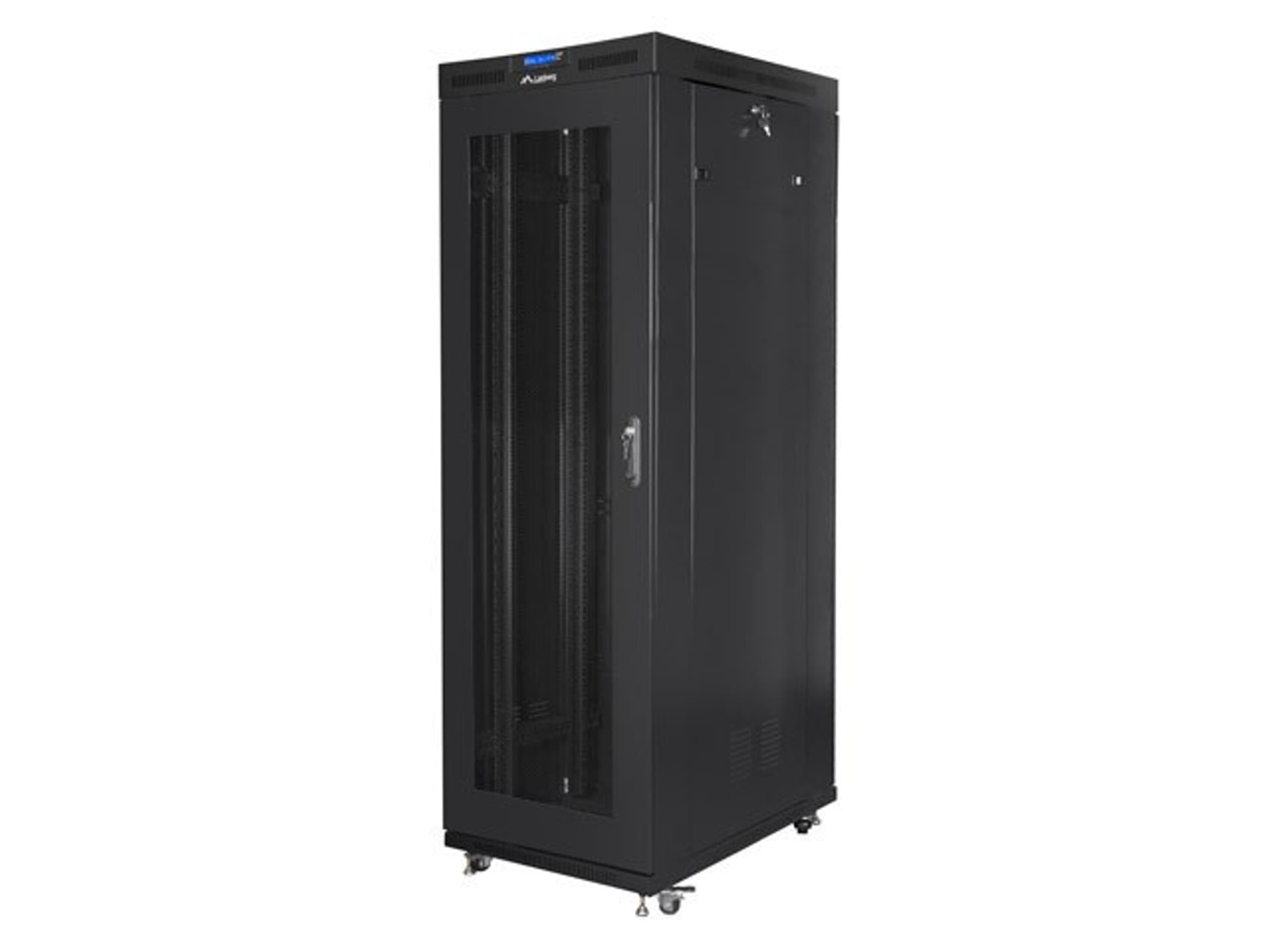 

LANBERG SZAFA STOJĄCA RACK 19" 42U 800X1200 DRZWI PERFOROWANE LCD CZARNA (FLAT PACK) FF01-8242-23BL, Flat pack) ff01-8242-23b