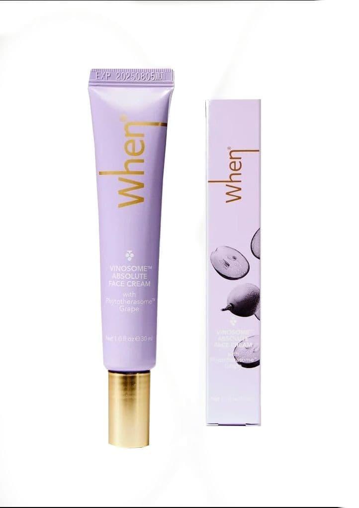

WHEN Vinosome Absolute Face Cream Grape Krem przeciwstarzeniowy 30ml