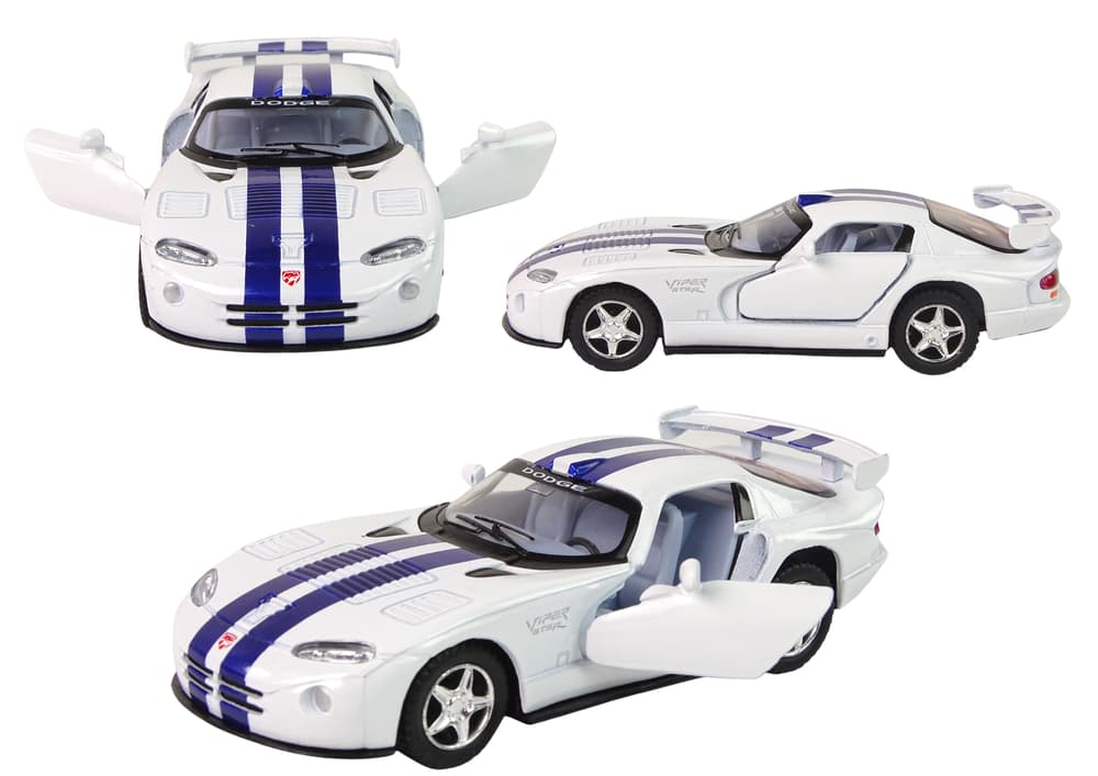 

Metalowe Autko Dodge Viper GTSR 1:32 4 Kolory HXKT005