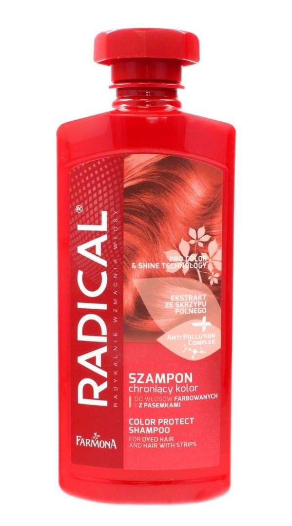 

Farmona Radical Szampon chroniący kolor do włosów farbowanych i z pasemkami 500ml