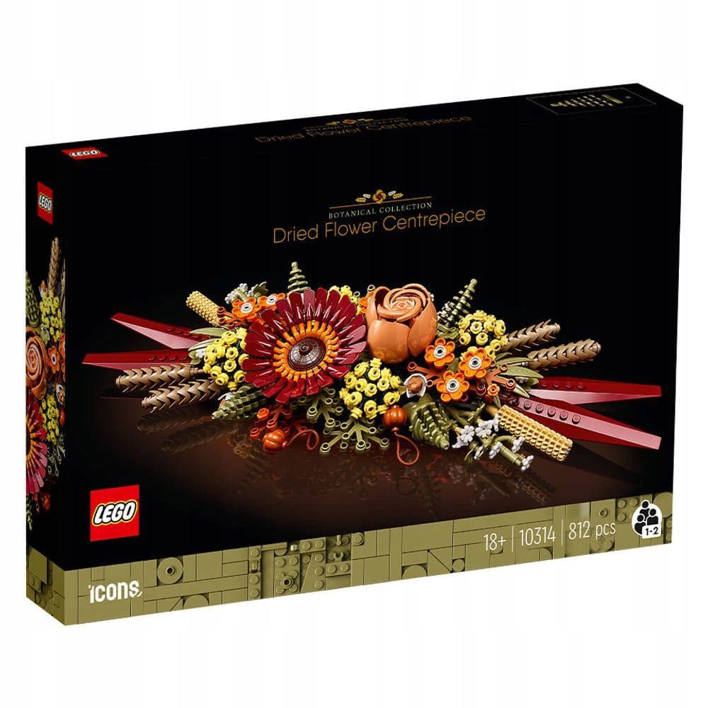 

LEGO Icons Stroik z suszonych kwiatów 10314