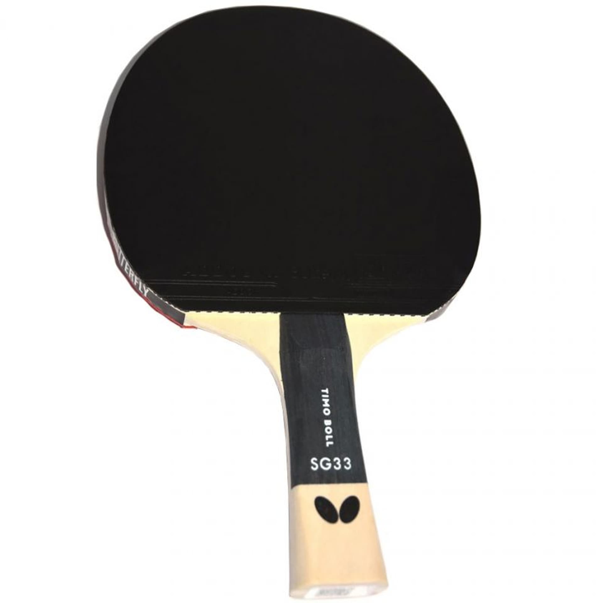 

Rakietka do ping ponga Butterfly Timo Boll SG33 (kolor Czarny. Czerwony)