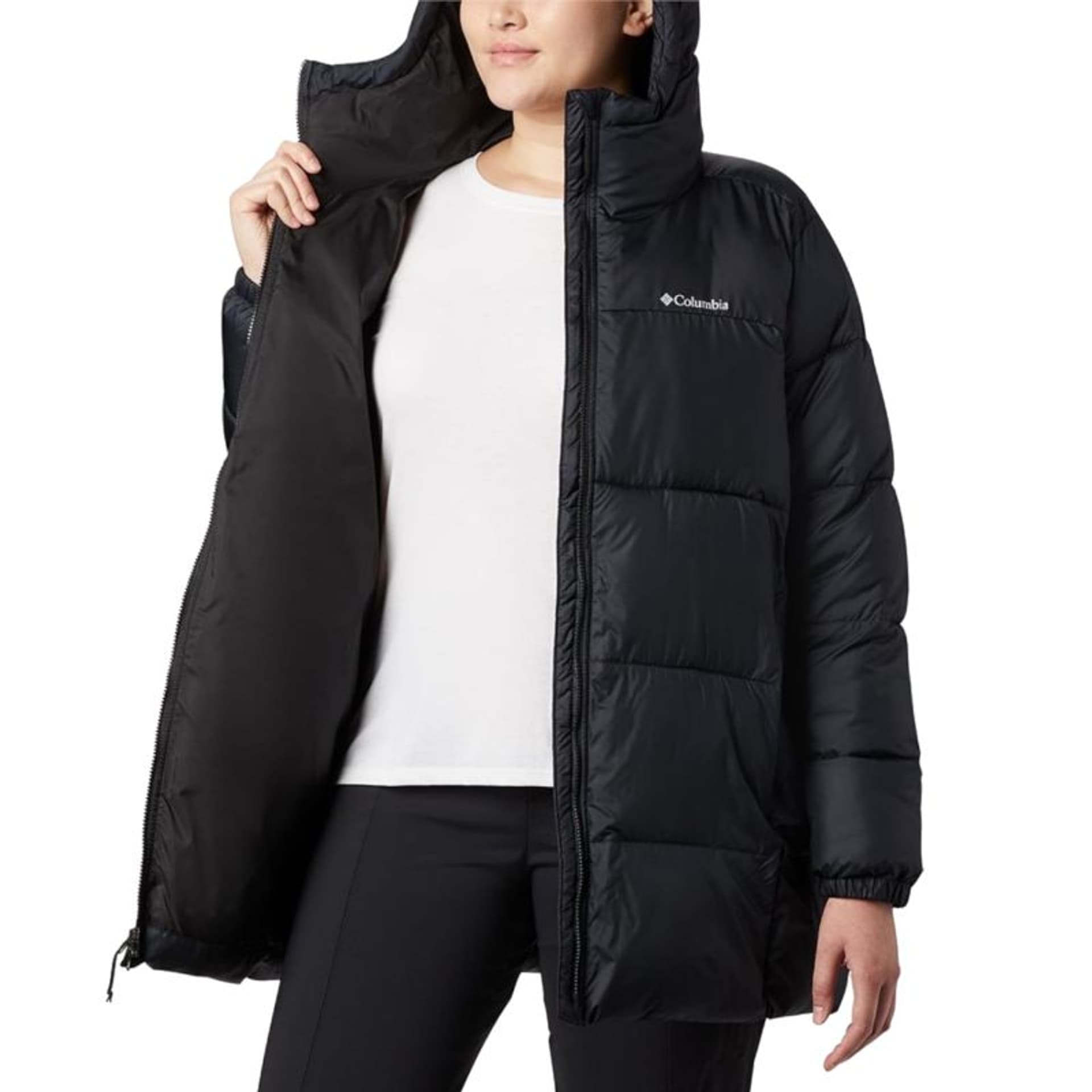 

Kurtka Columbia Puffect Mid Hooded Jacket W (kolor Czarny, rozmiar L)